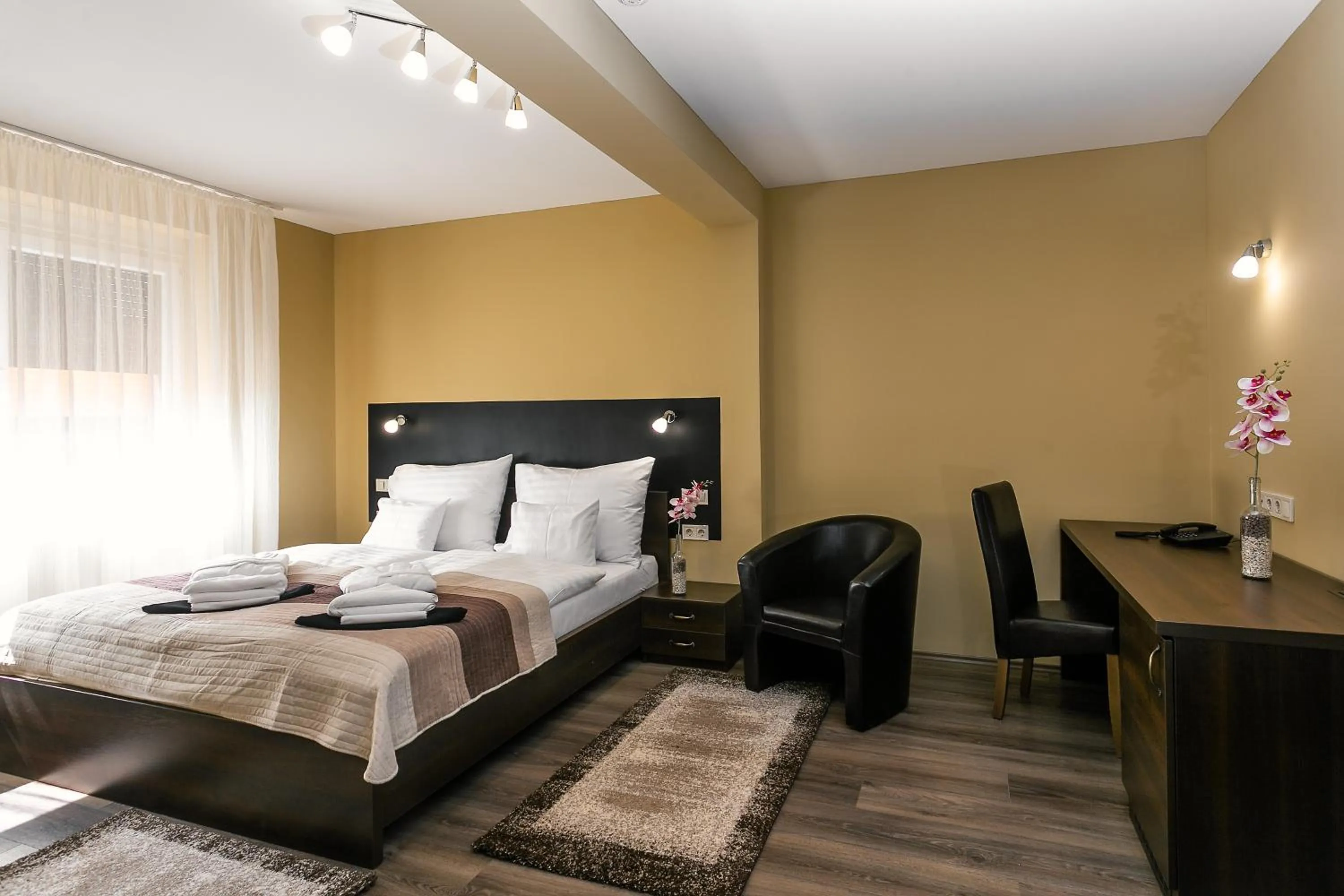 Bed in Barrico Thermal Hotel