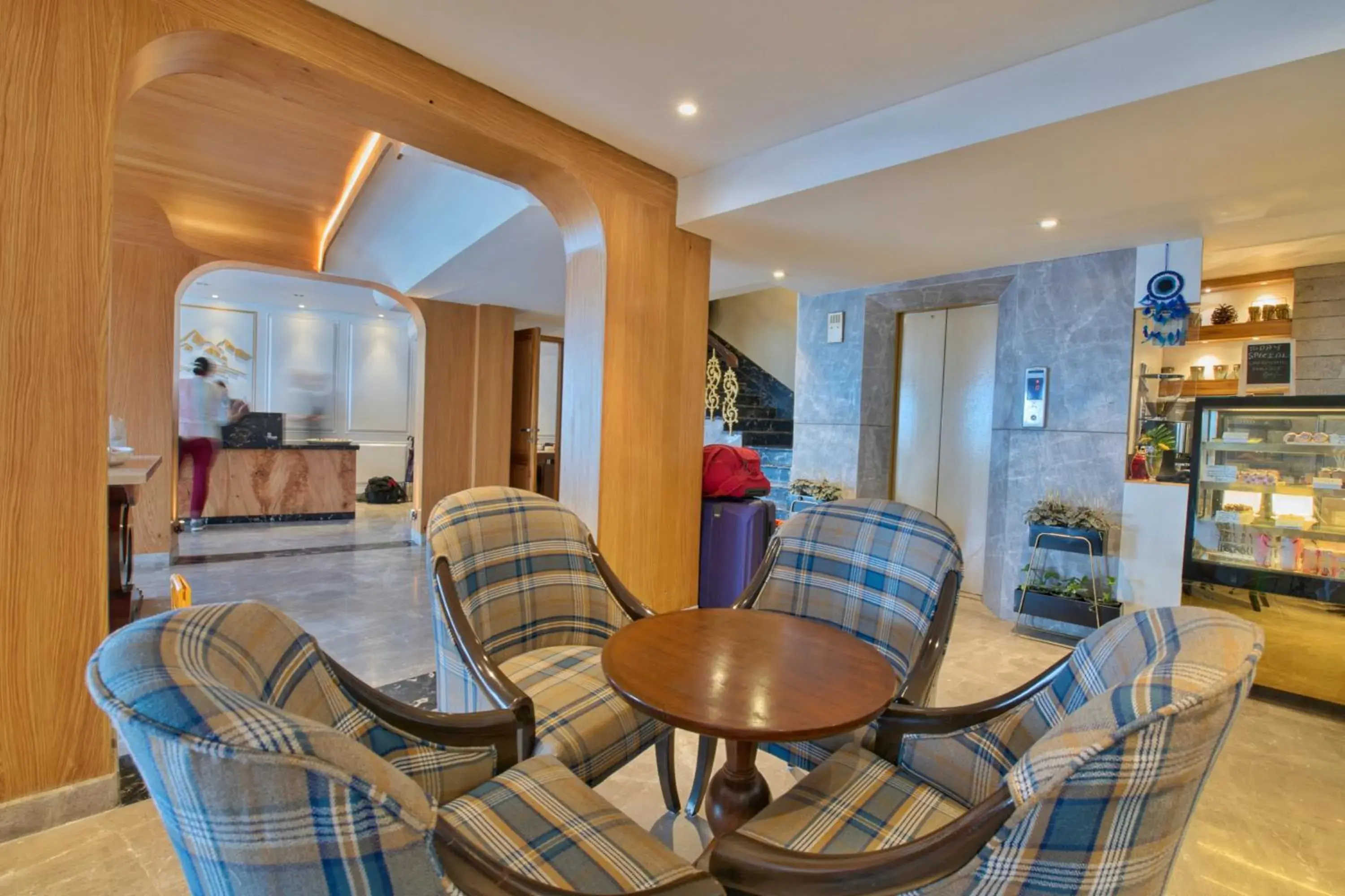 Lobby or reception in The Cedar Grand Hotel and Spa Lobby or reception in The Cedar Grand Hotel and Spa