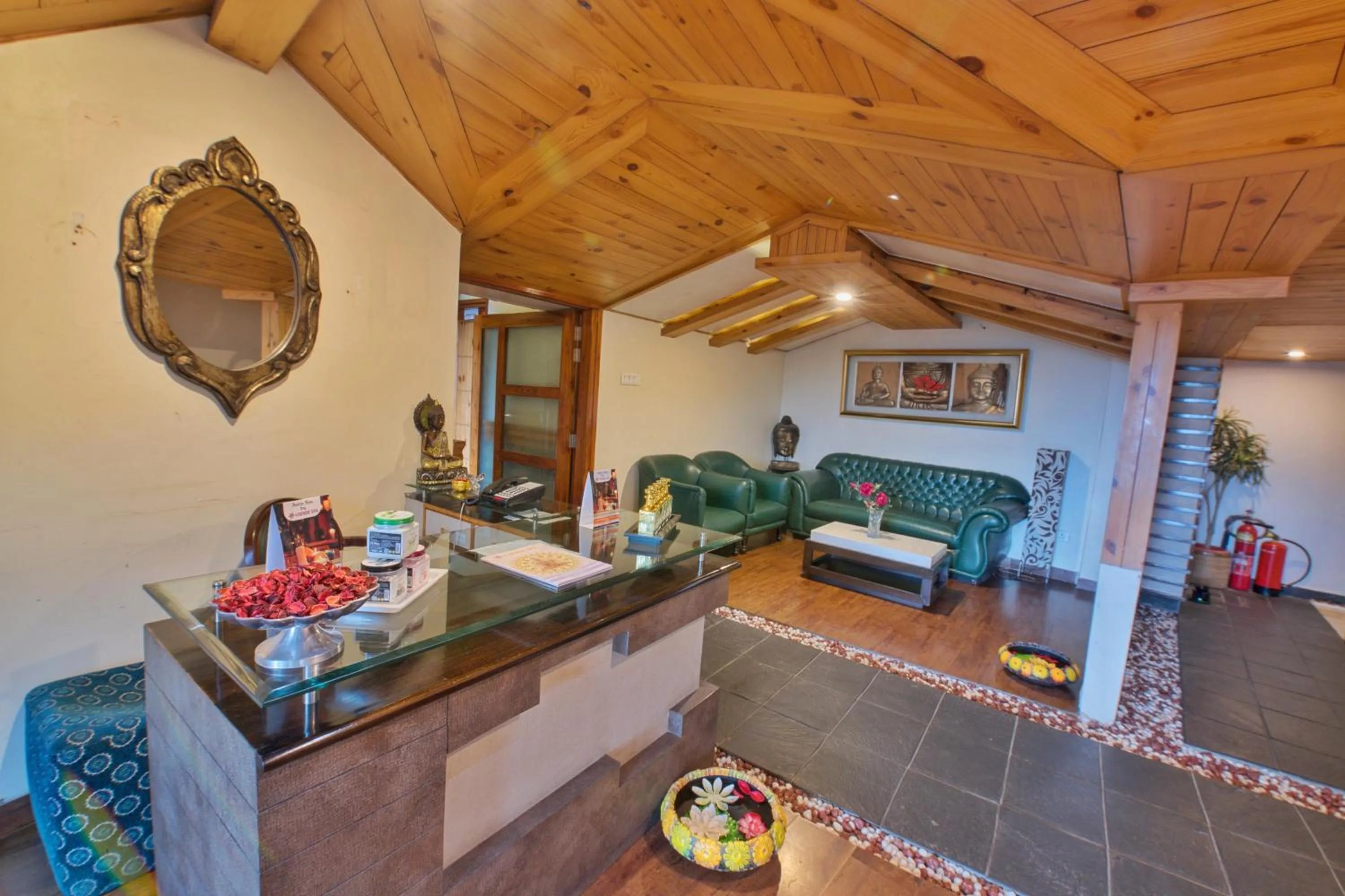Seating area in The Cedar Grand Hotel and Spa