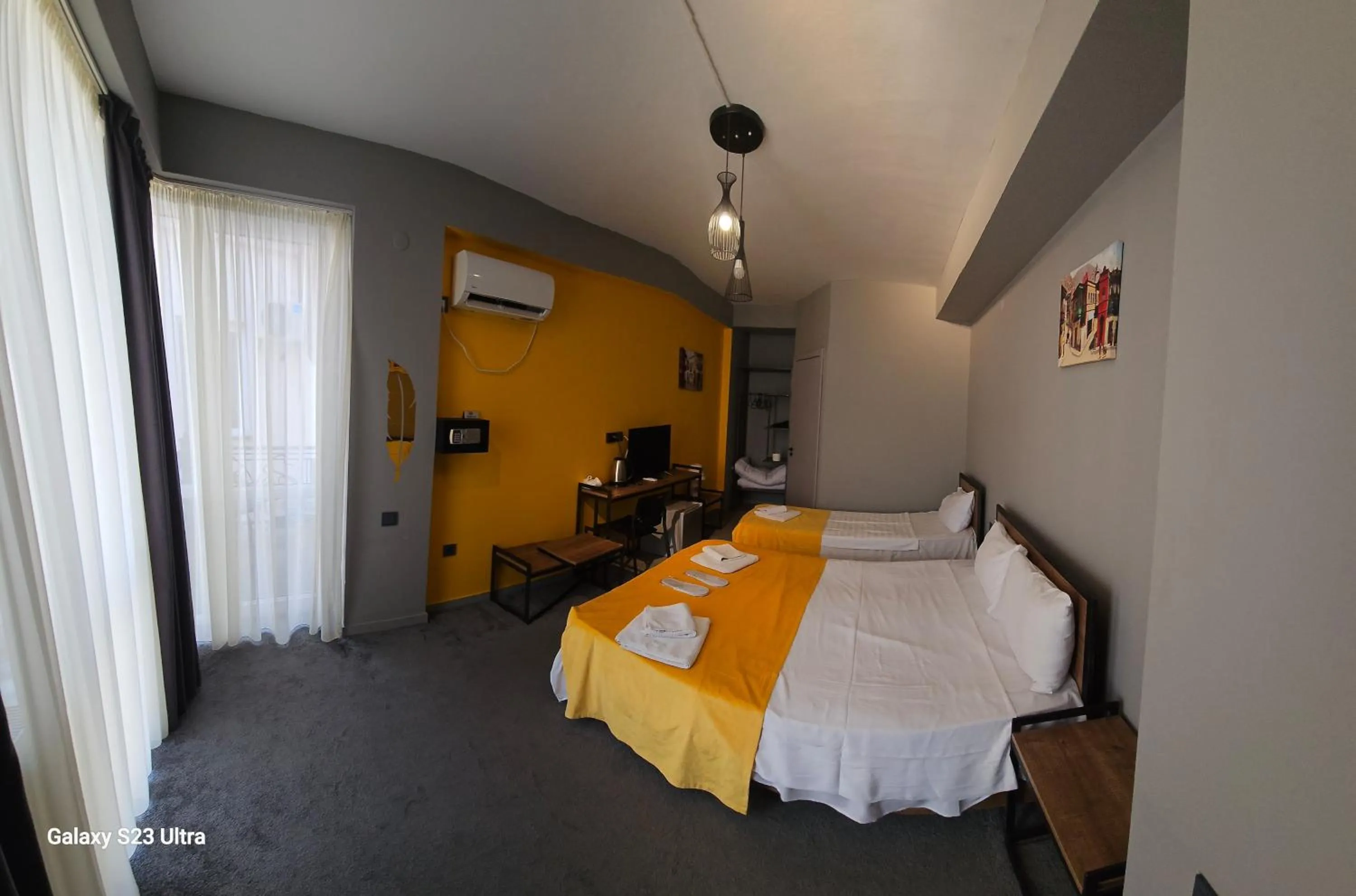 Bedroom in Diuma Hotel