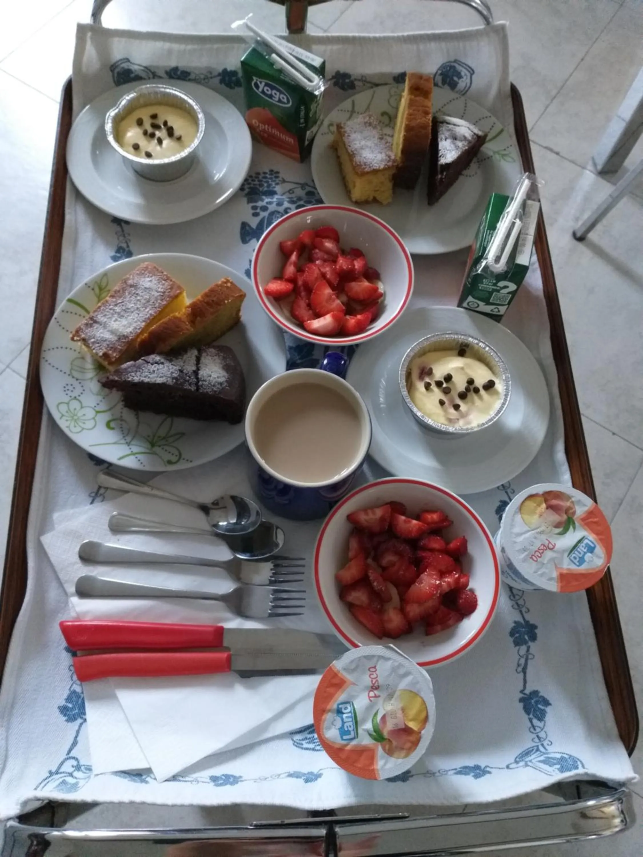 Breakfast in B&B Il Glicine Nascosto