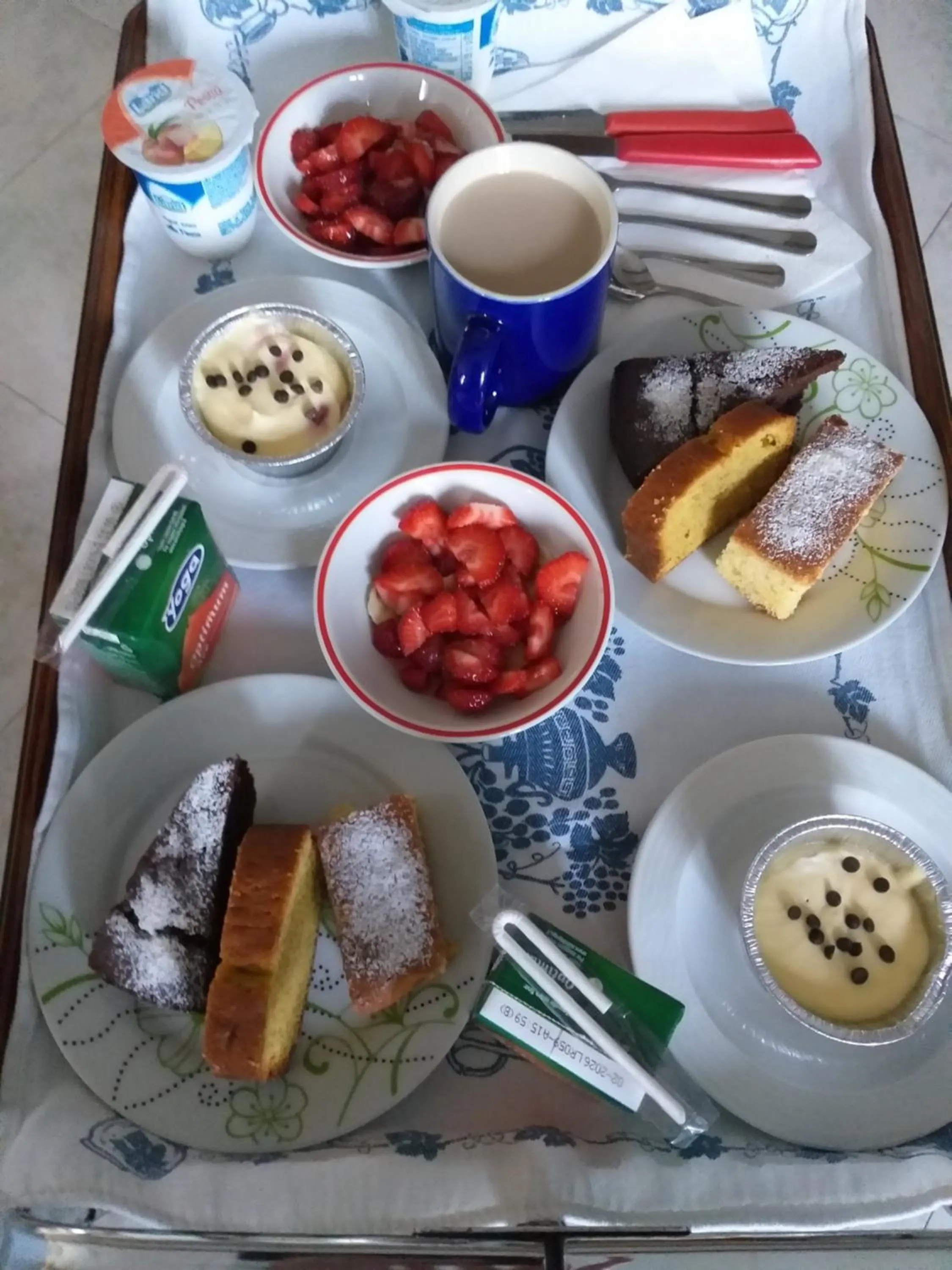 Breakfast in B&B Il Glicine Nascosto