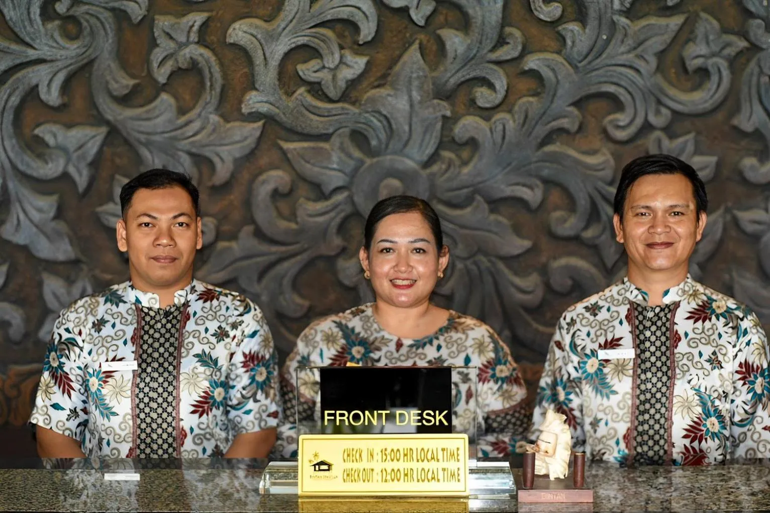 Lobby or reception in The Spa Villa Bintan