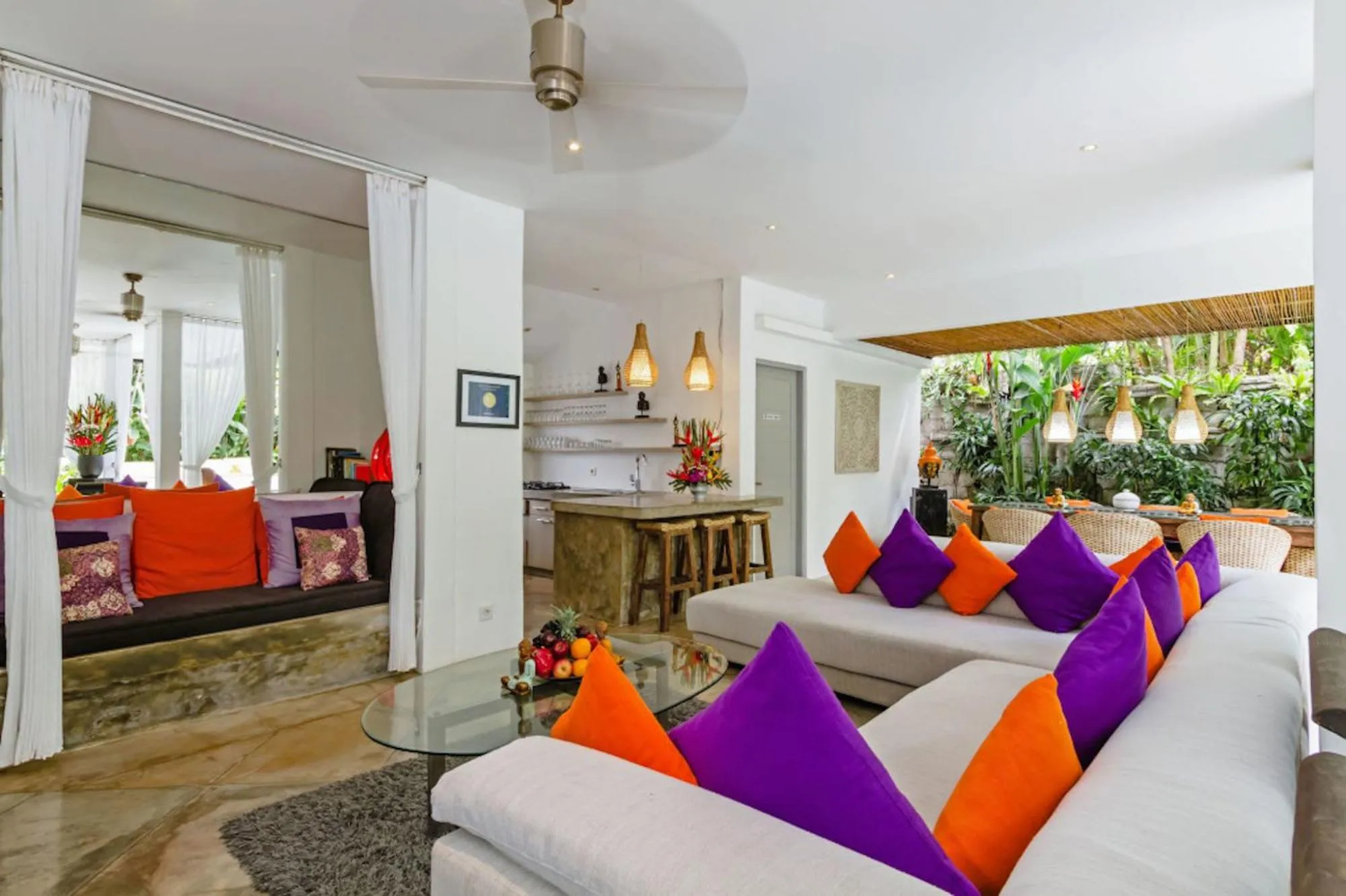 Living room in Villa Eindra Seminyak