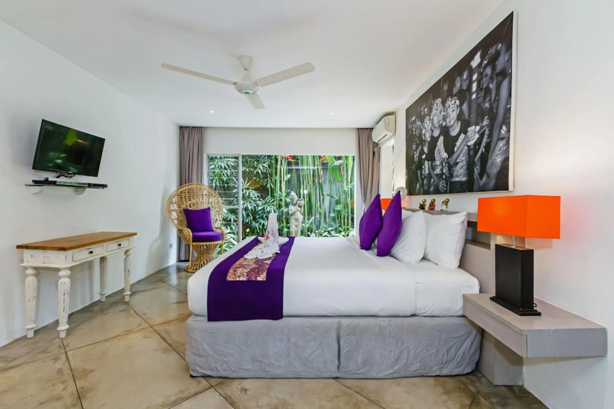 Bedroom, Bed in Villa Eindra Seminyak