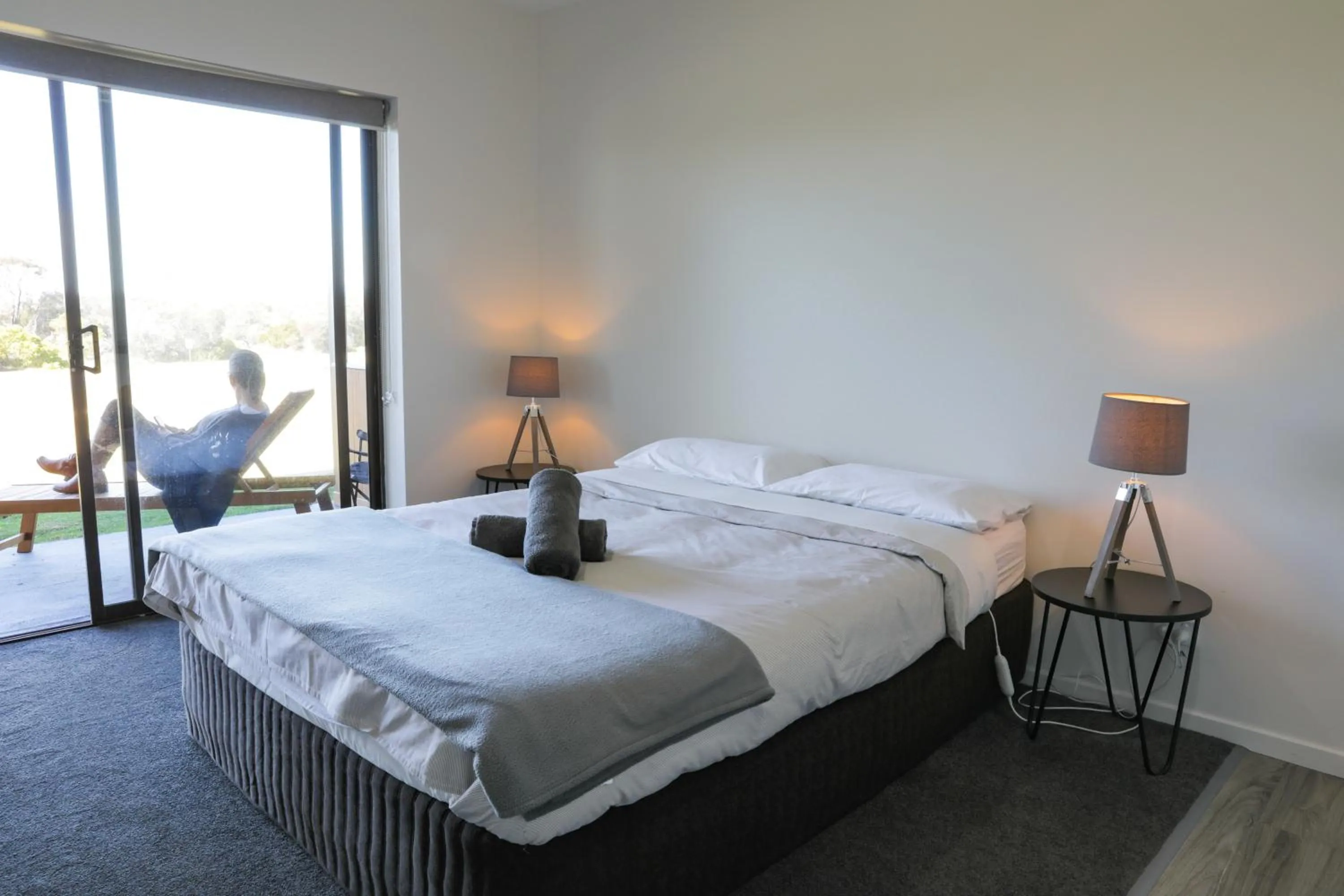 Bed in The Surfside Beaumaris