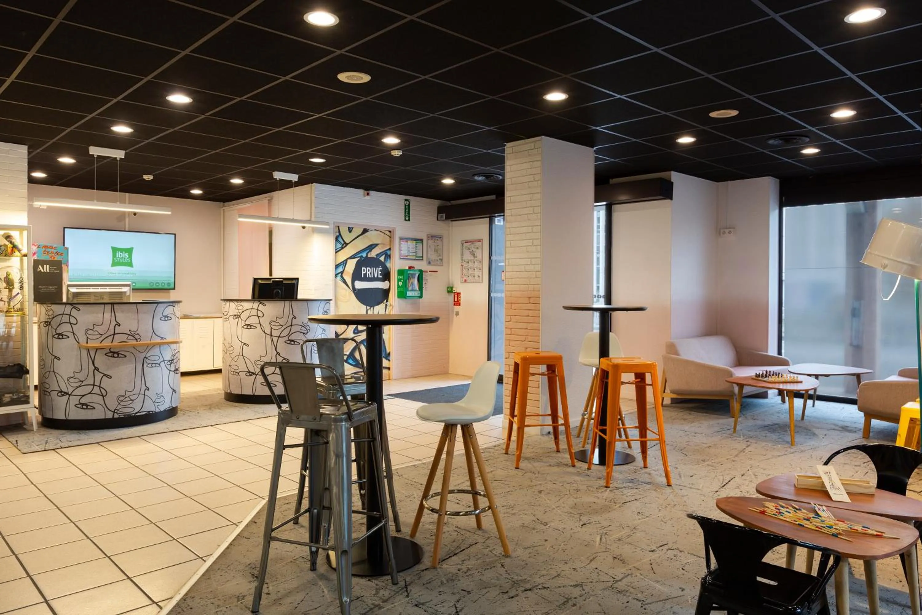 Lobby or reception in Ibis Styles Toulouse Centre Canal du Midi