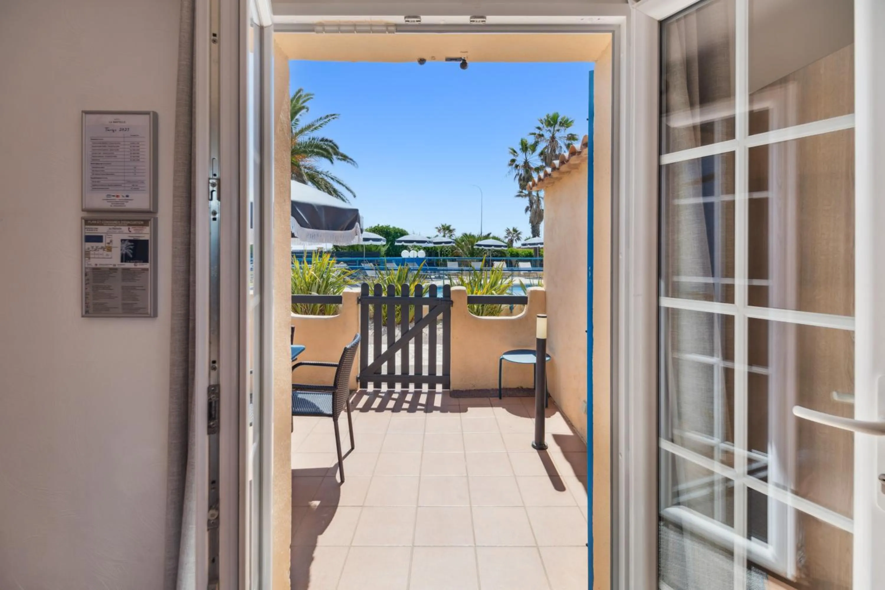 View (from property/room) in Hôtel La Nartelle