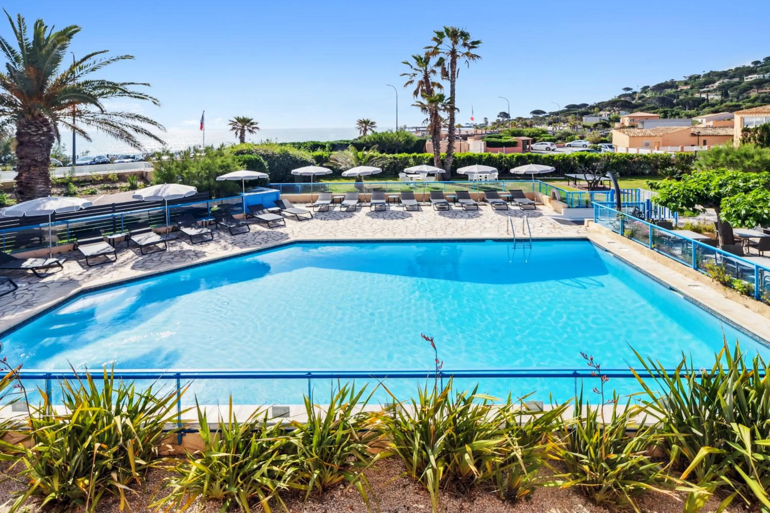 Sea view in Hôtel La Nartelle