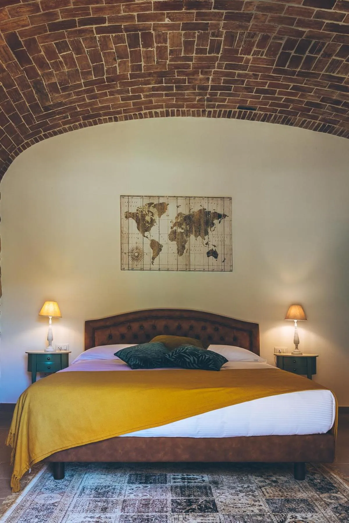 Bed in Antica Villa Colonica