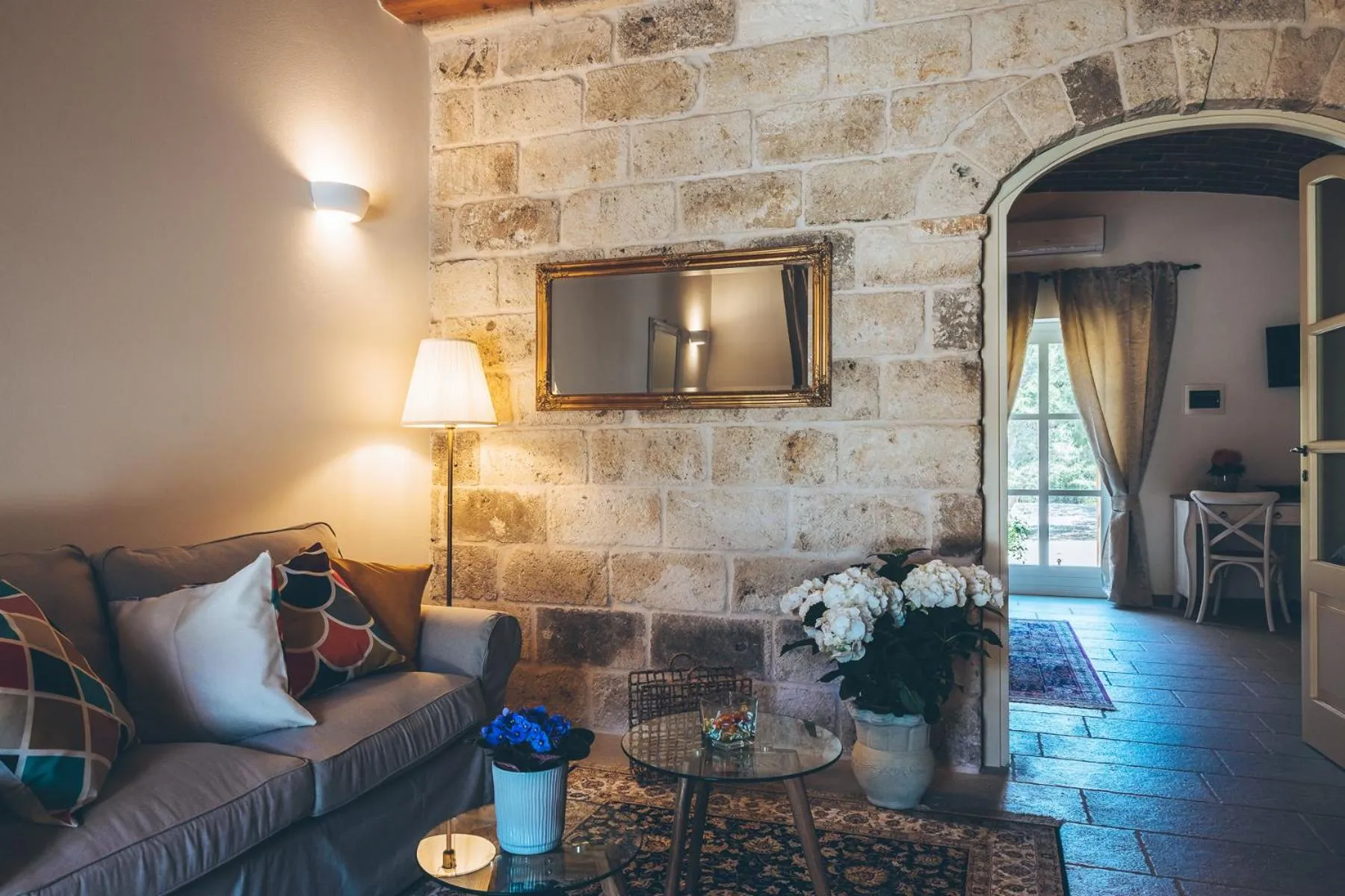 Living room in Antica Villa Colonica