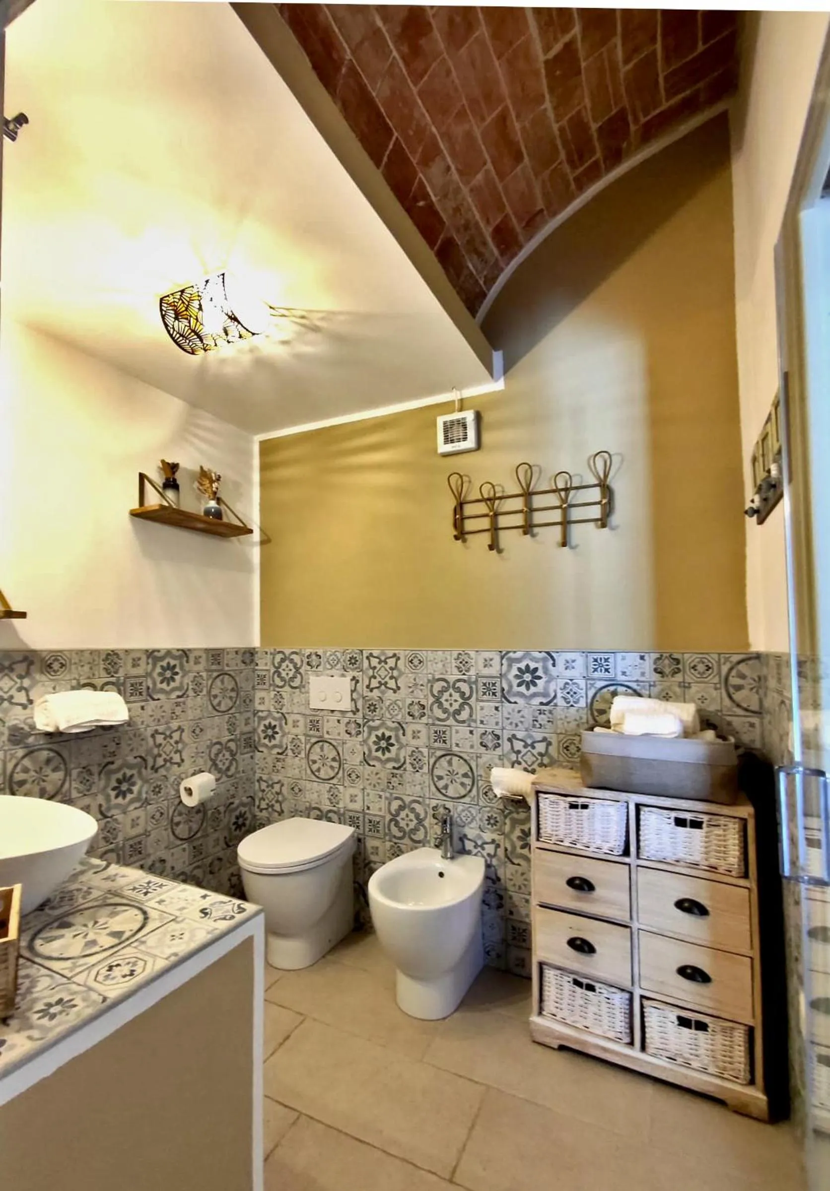 Bathroom in Antica Villa Colonica