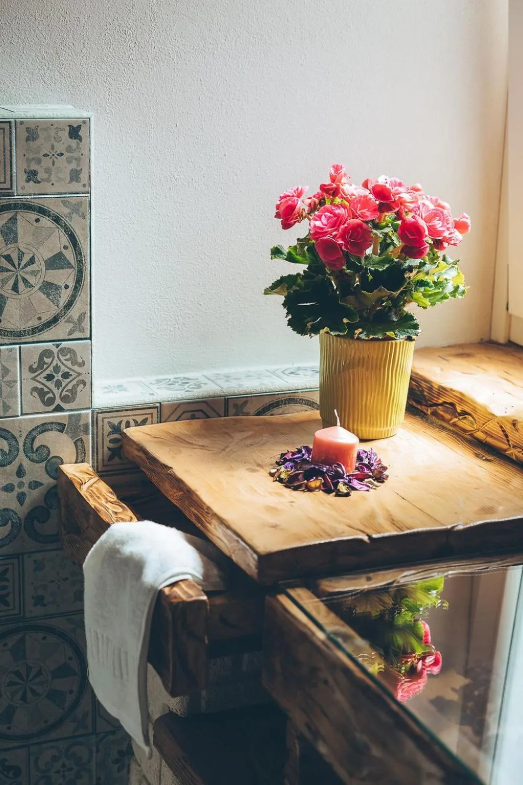 Bathroom in Antica Villa Colonica