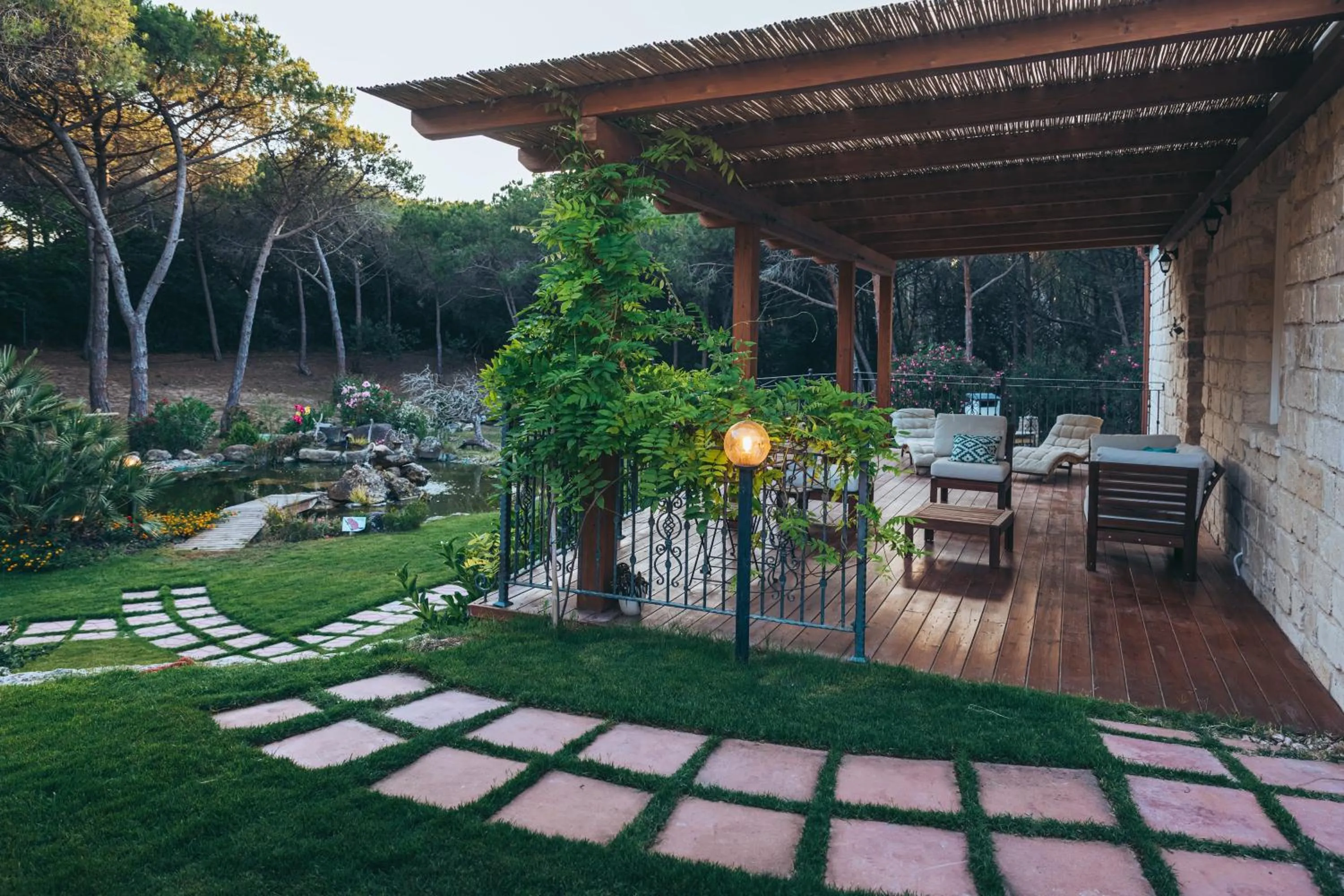 Patio in Antica Villa Colonica