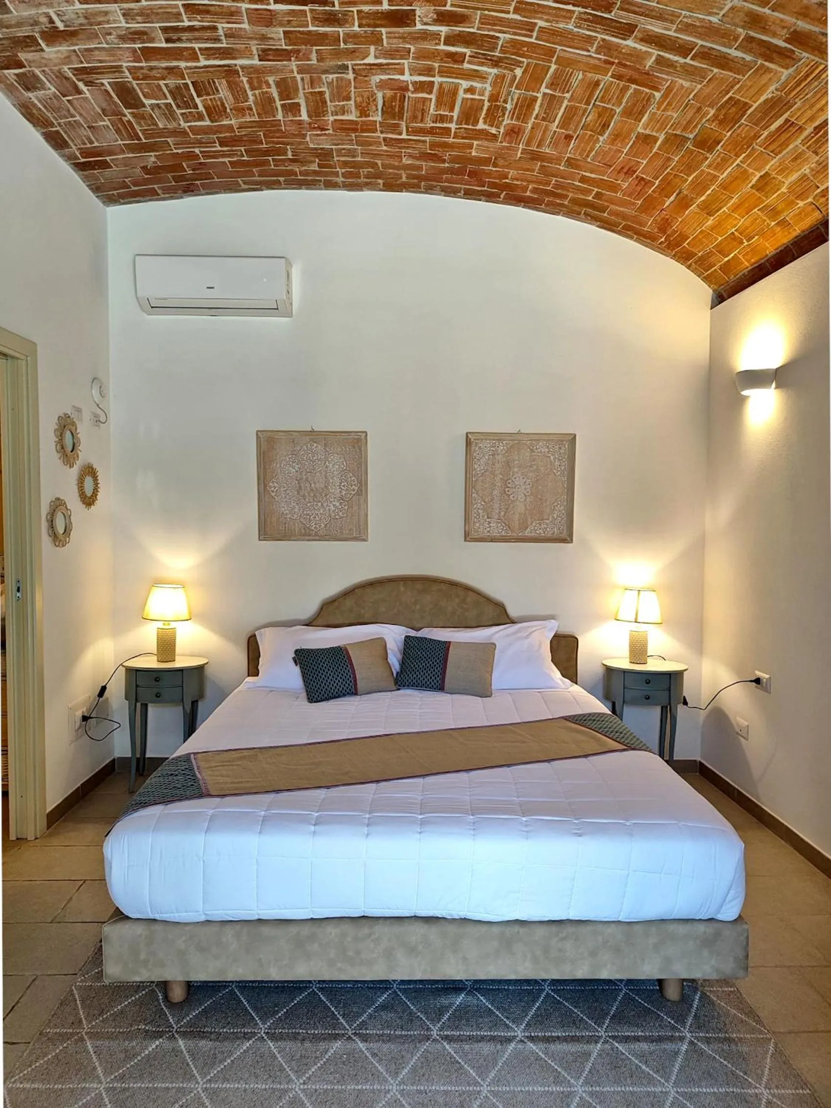 Bedroom, Bed in Antica Villa Colonica