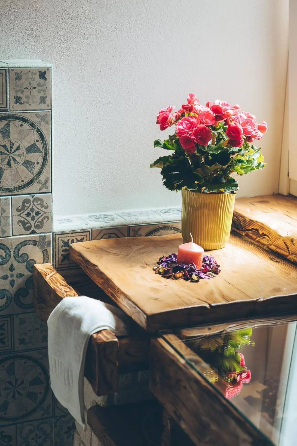 Bathroom in Antica Villa Colonica