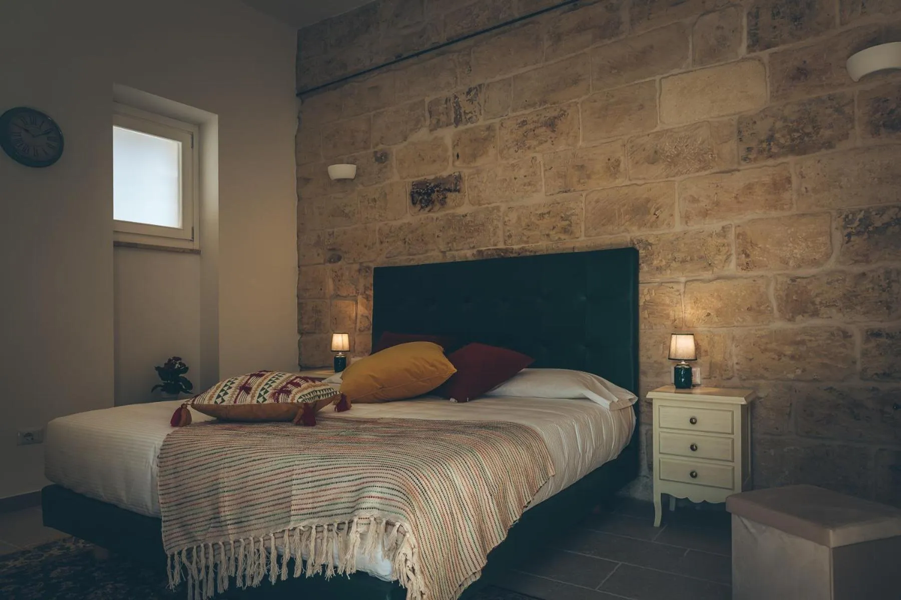 Bed in Antica Villa Colonica