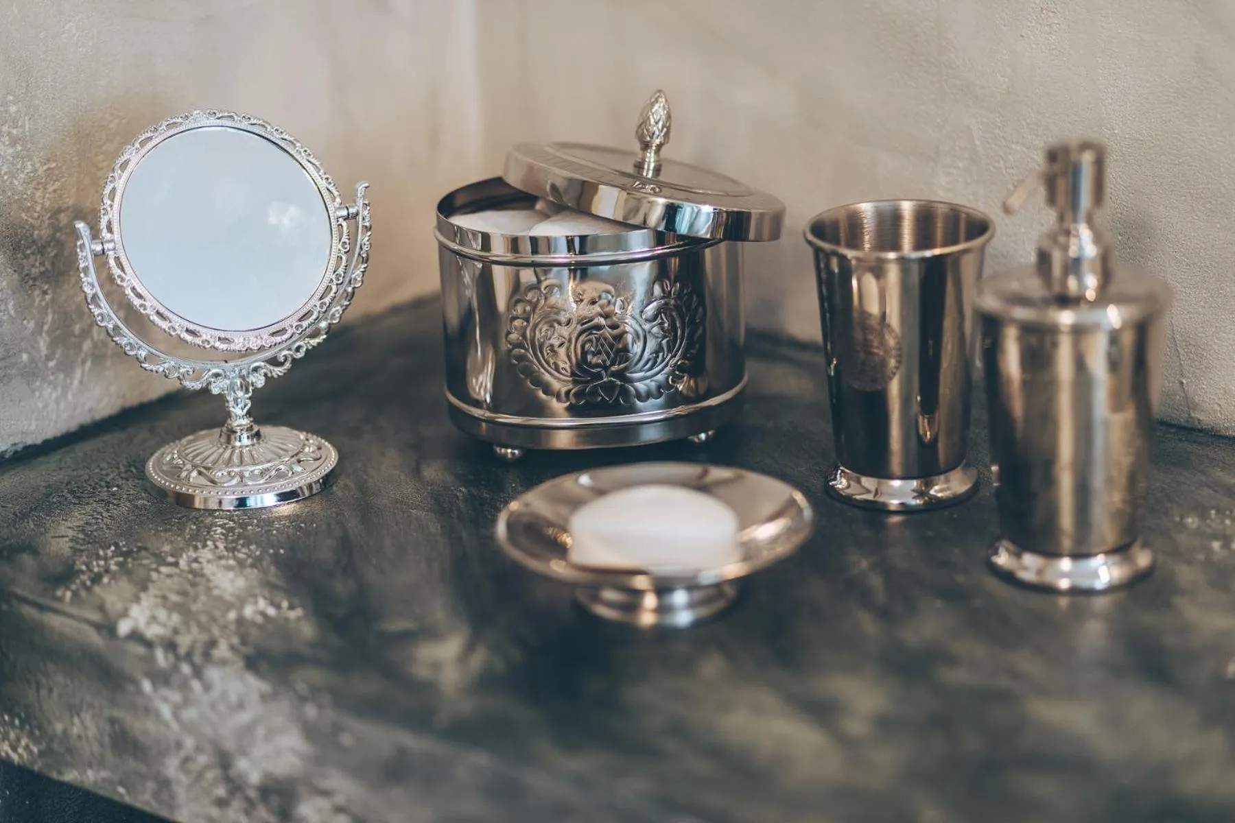 Bathroom in Antica Villa Colonica
