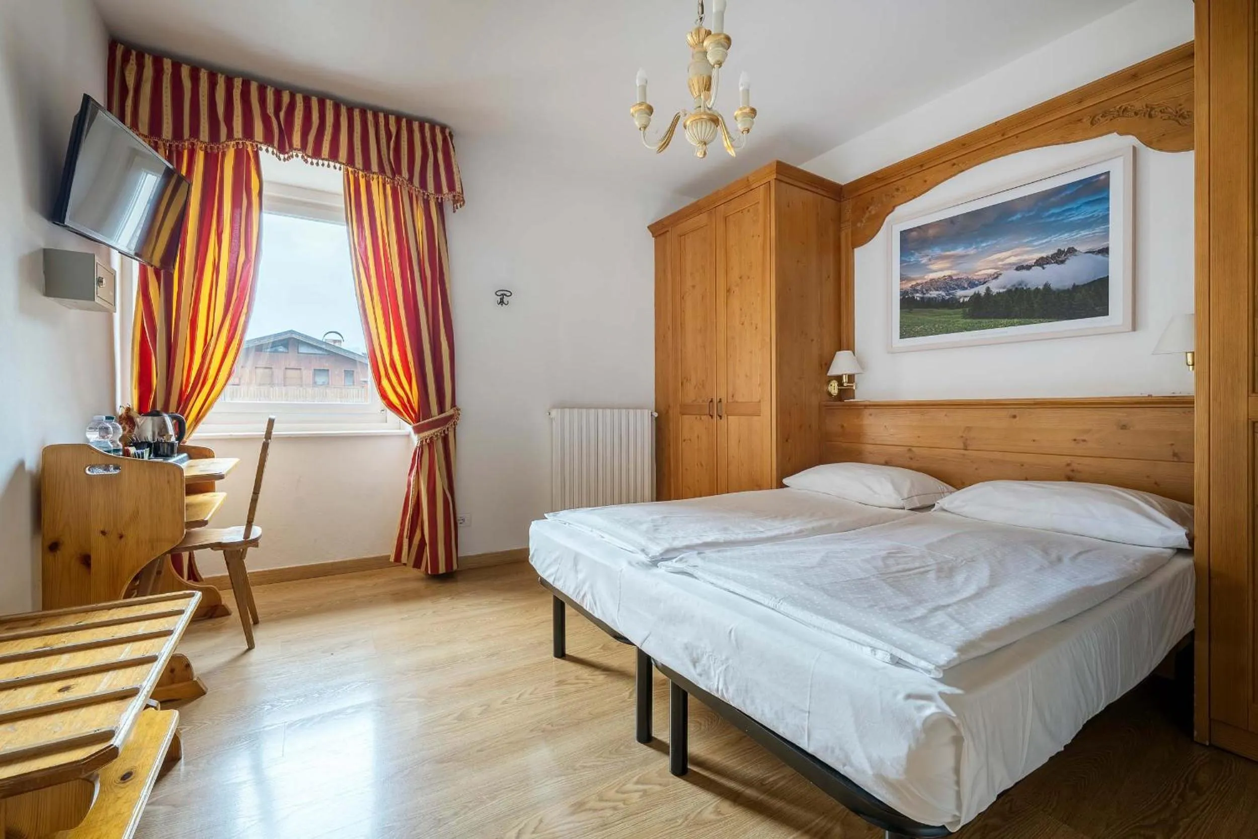 Bedroom, Bed in Hotel Aquila