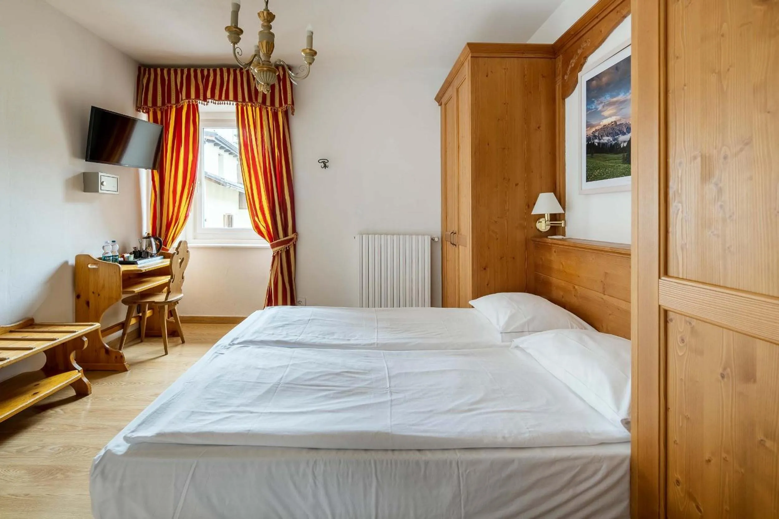 Bedroom, Bed in Hotel Aquila