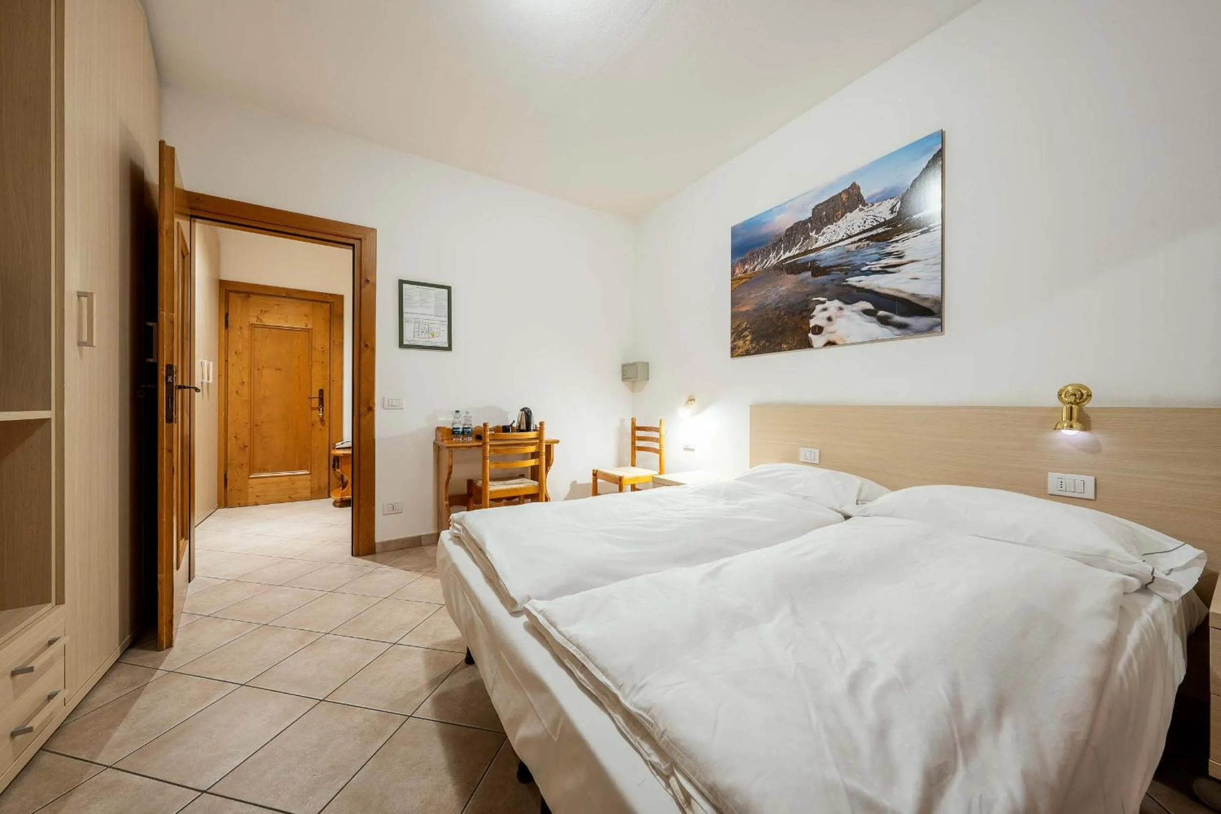 Bedroom, Bed in Hotel Aquila
