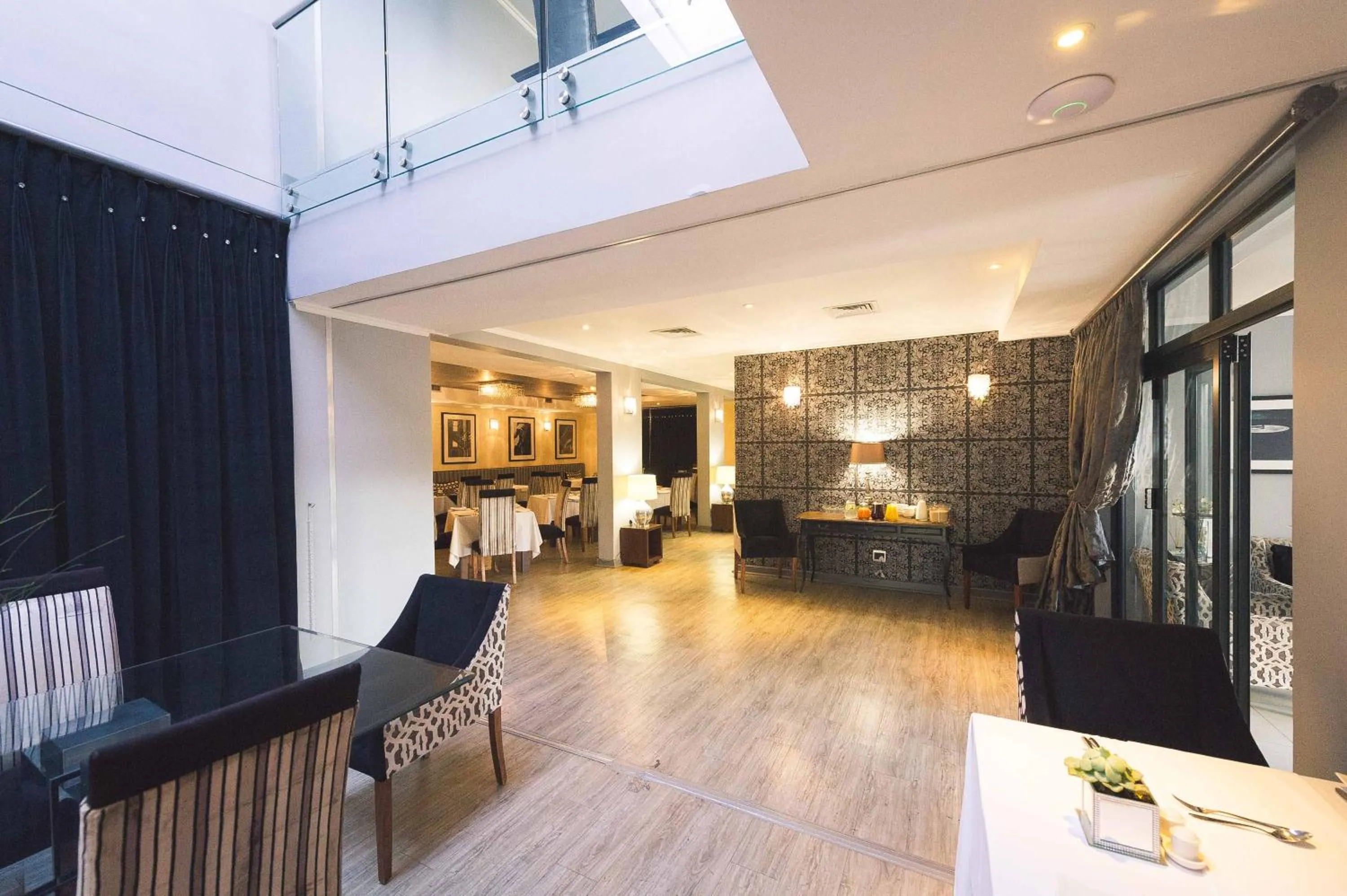 Dining area in Blue Diamond Boutique Hotel