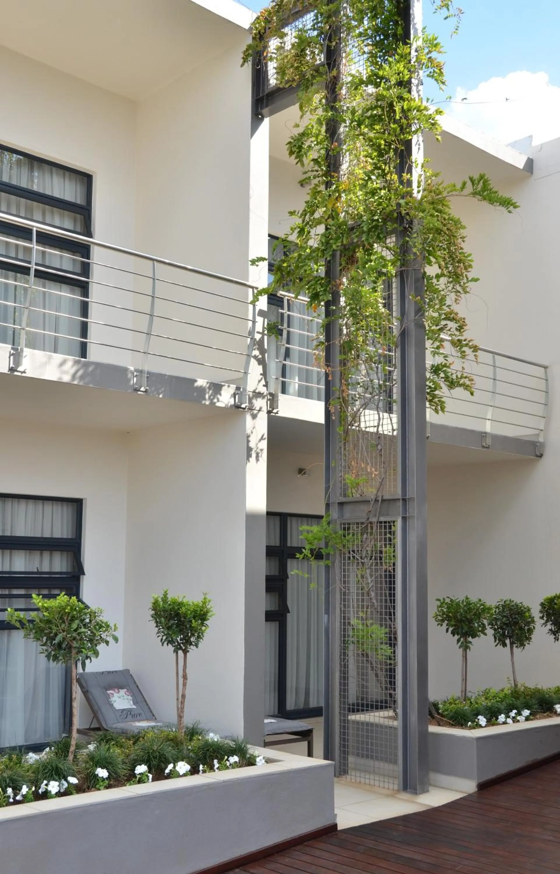 Balcony/Terrace in Blue Diamond Boutique Hotel