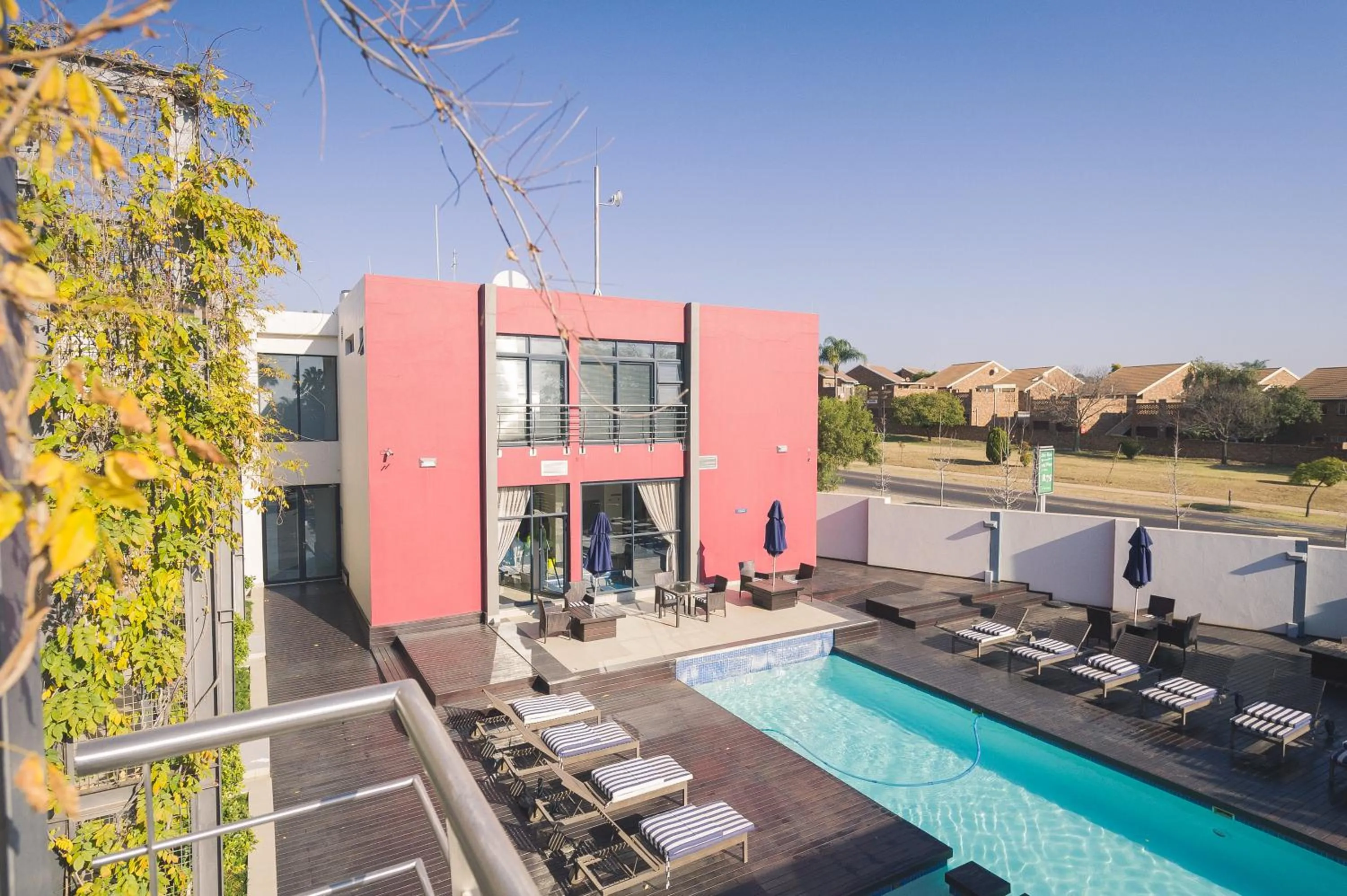 Patio in Blue Diamond Boutique Hotel