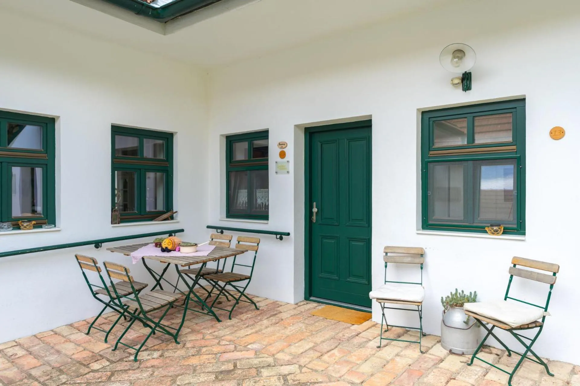 Patio in Winzerhof Küssler - Weinviertel