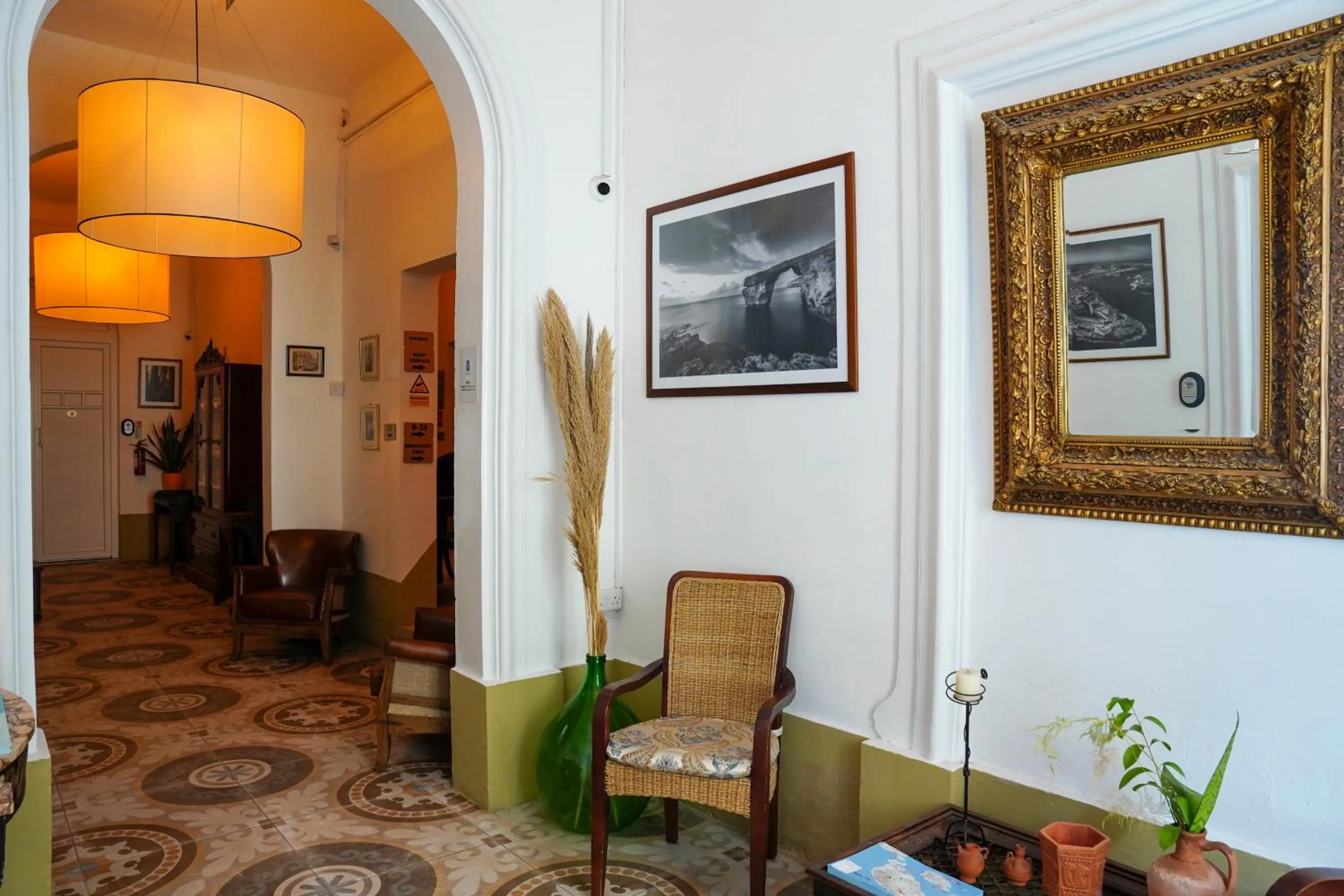 Lobby or reception in The Maltese Sun