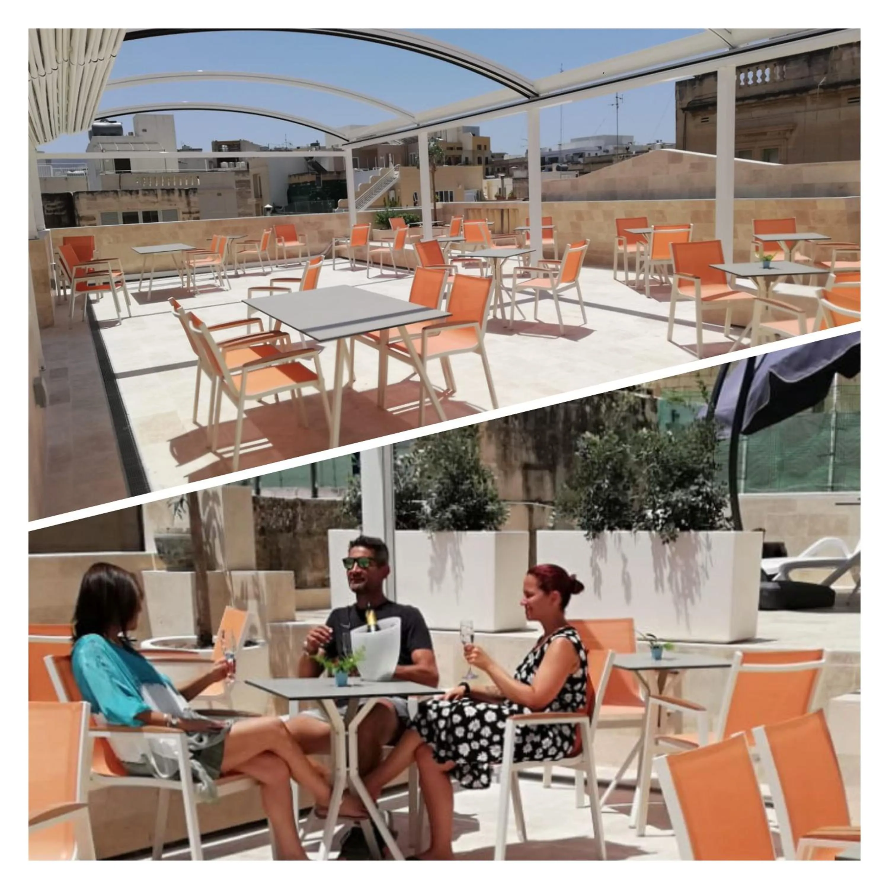 Balcony/Terrace in The Maltese Sun