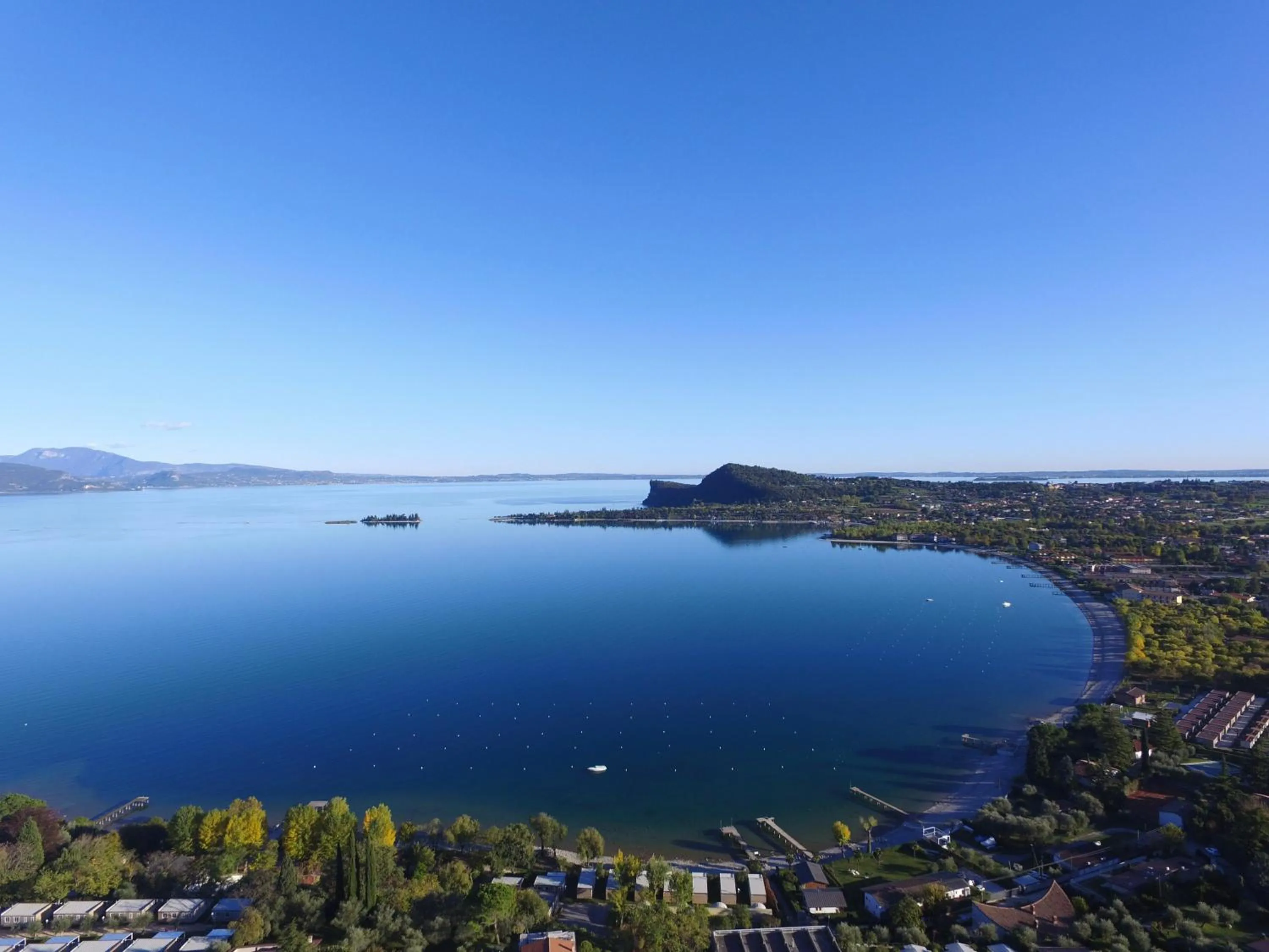 Bird's eye view in Campeggio Europa Silvella