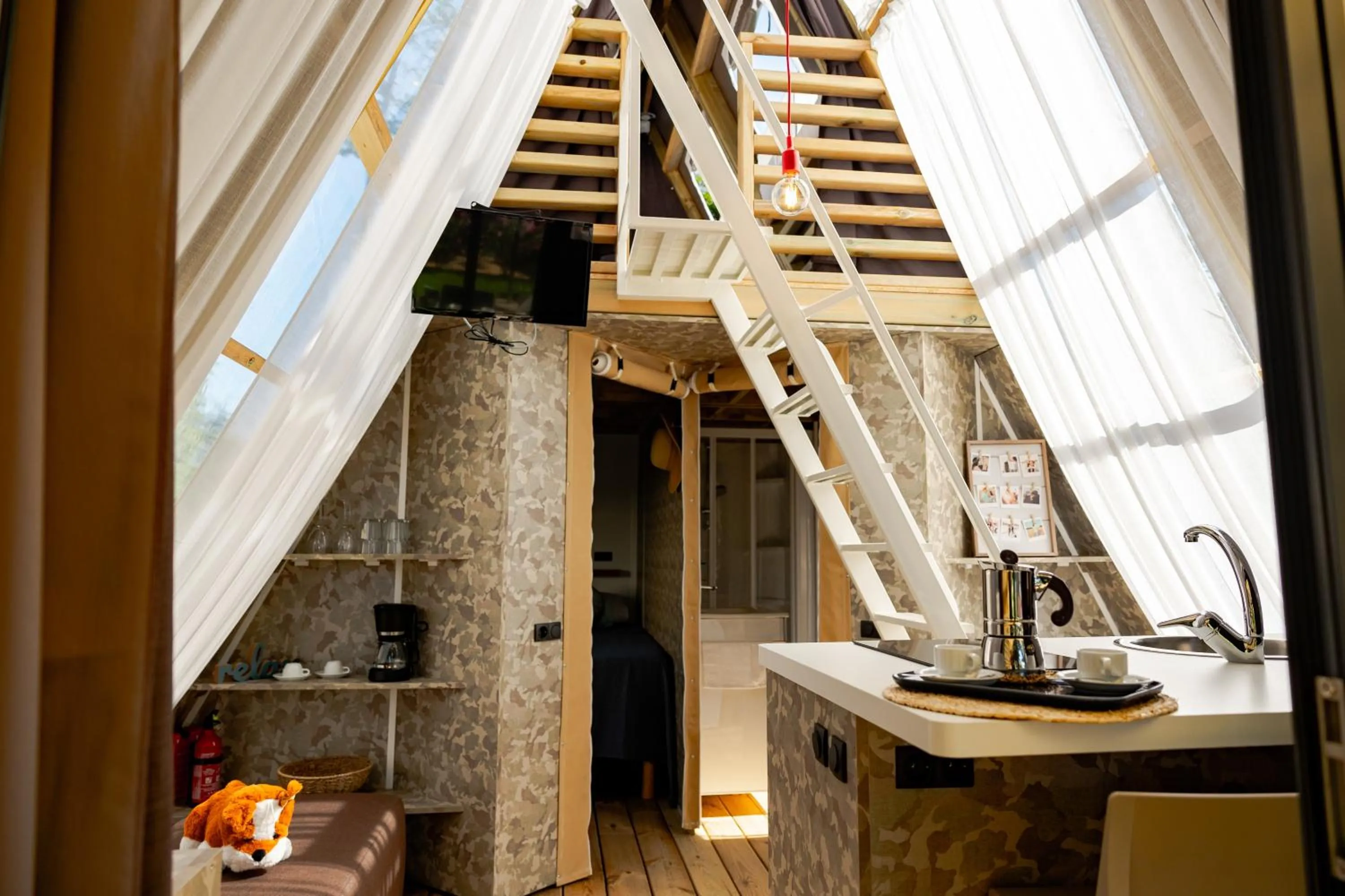 kitchen in Campeggio Europa Silvella