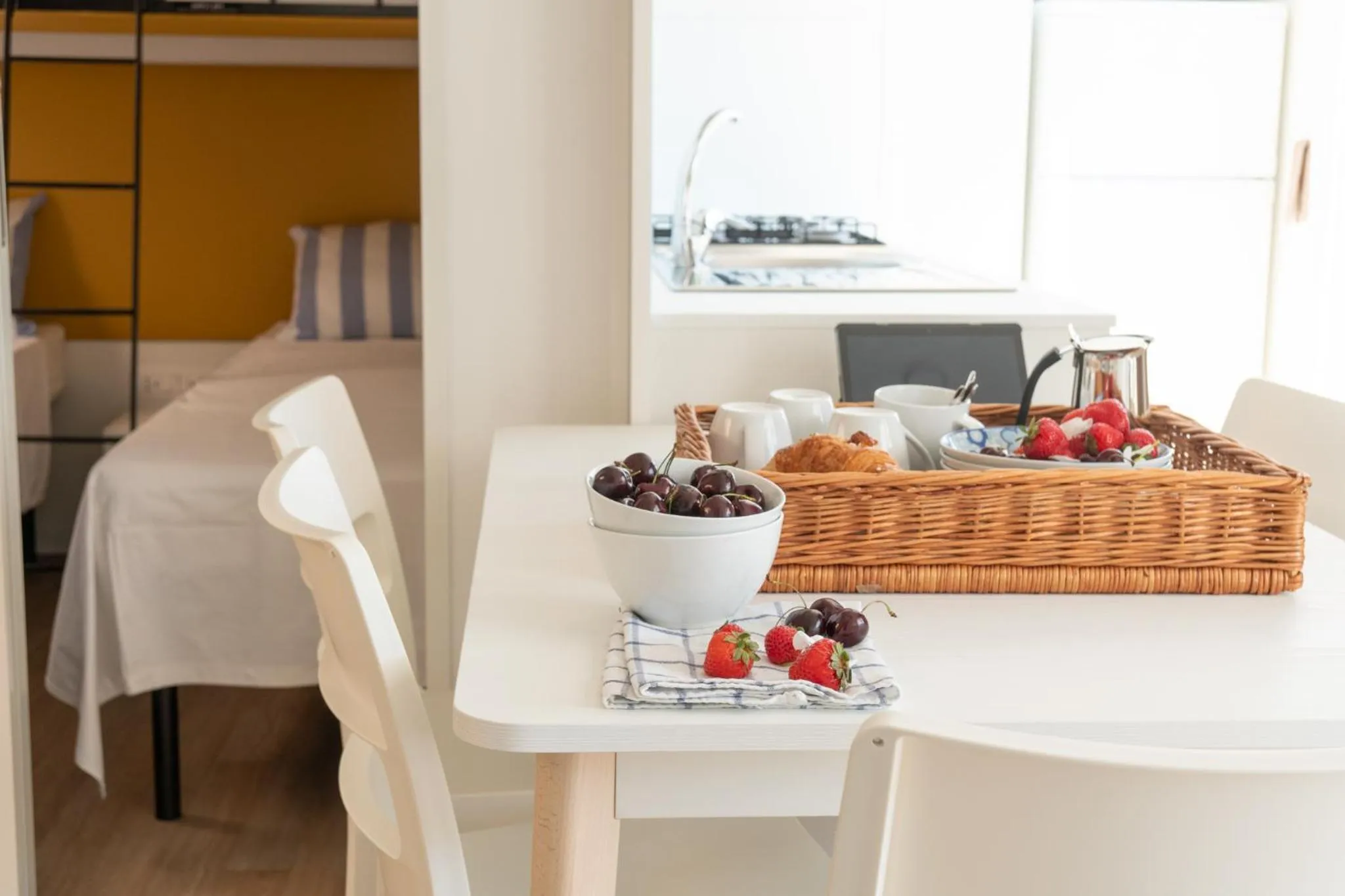 Kitchen or kitchenette in Campeggio Europa Silvella