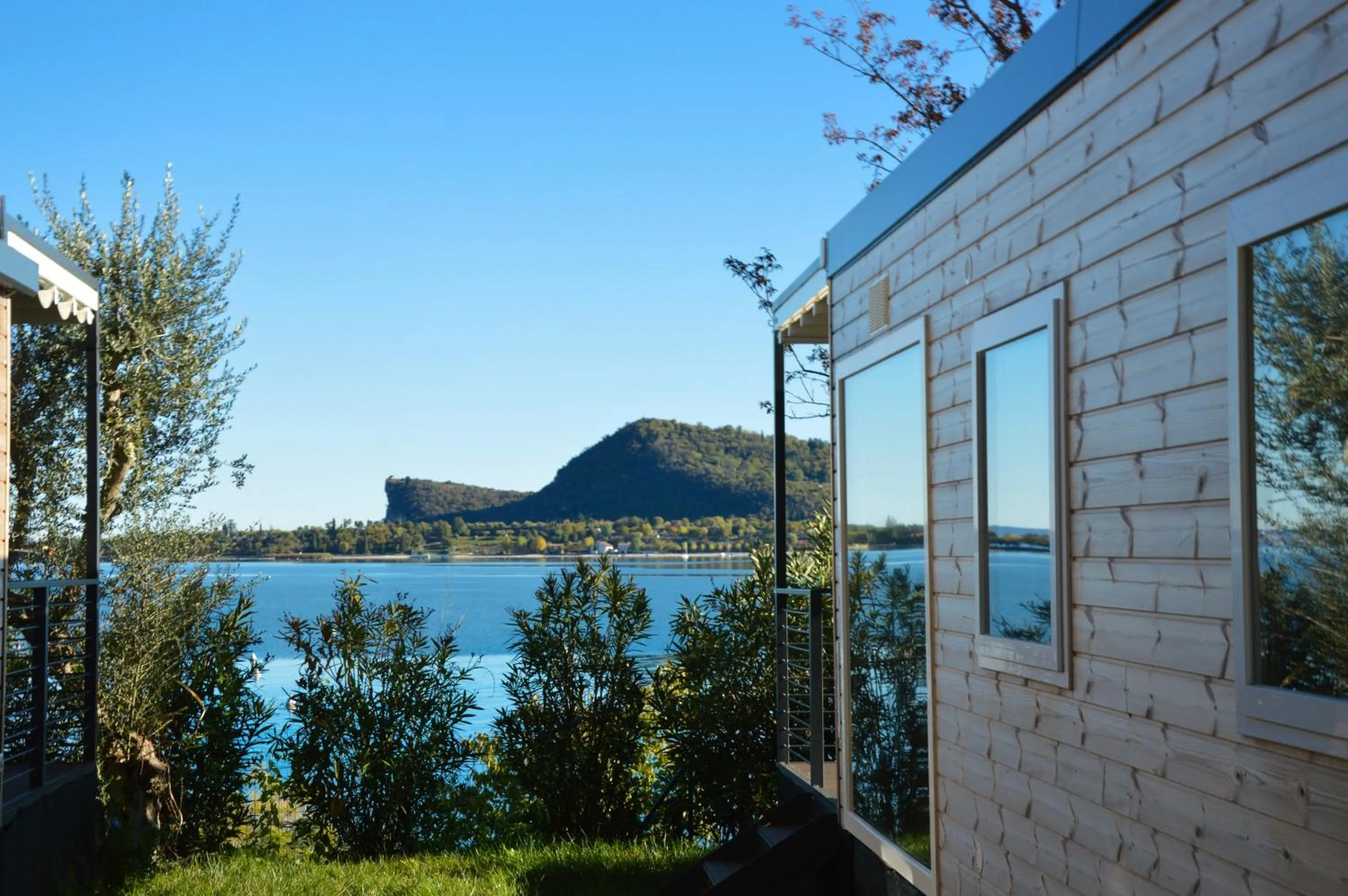 Lake view in Campeggio Europa Silvella