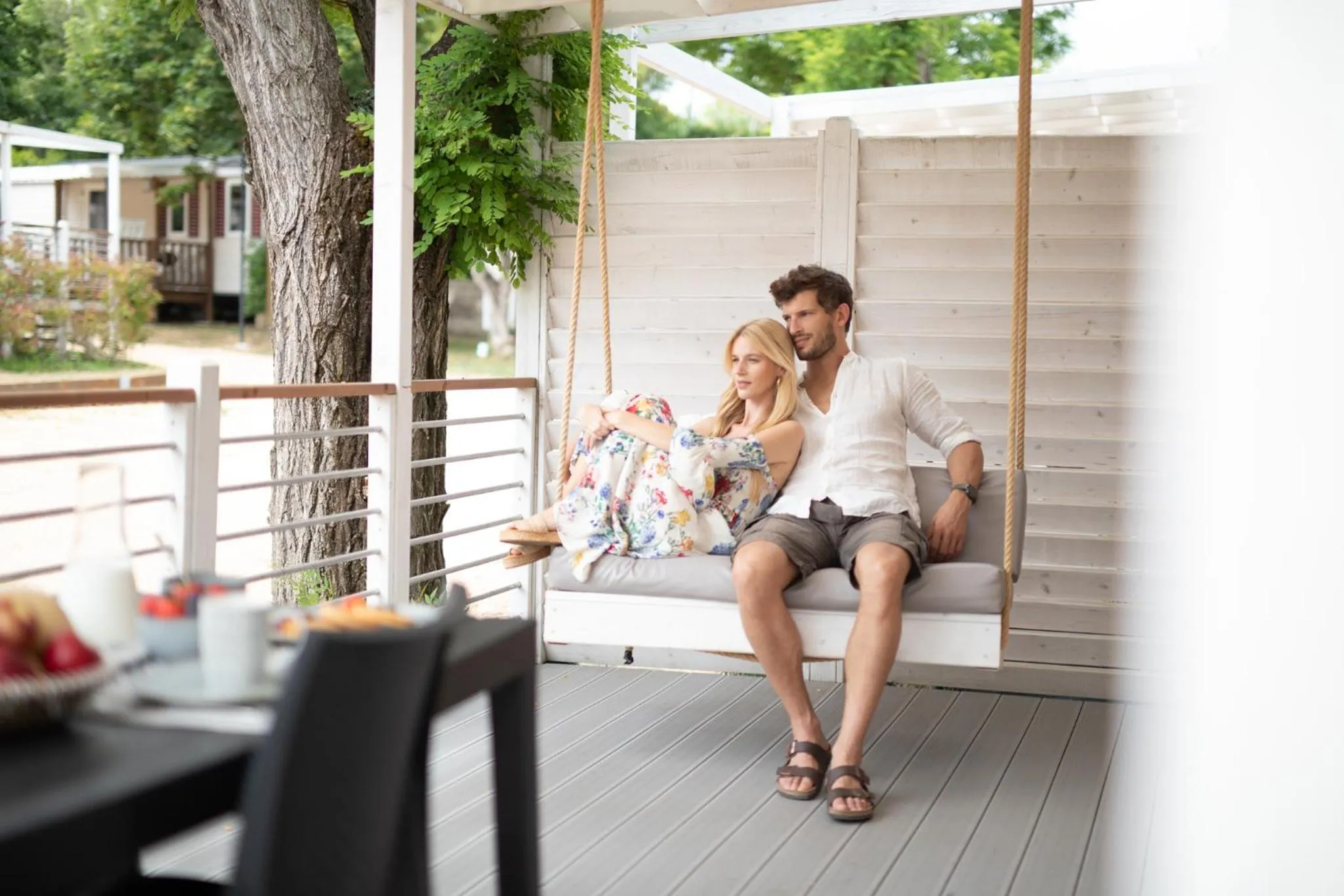 Patio in Campeggio Europa Silvella