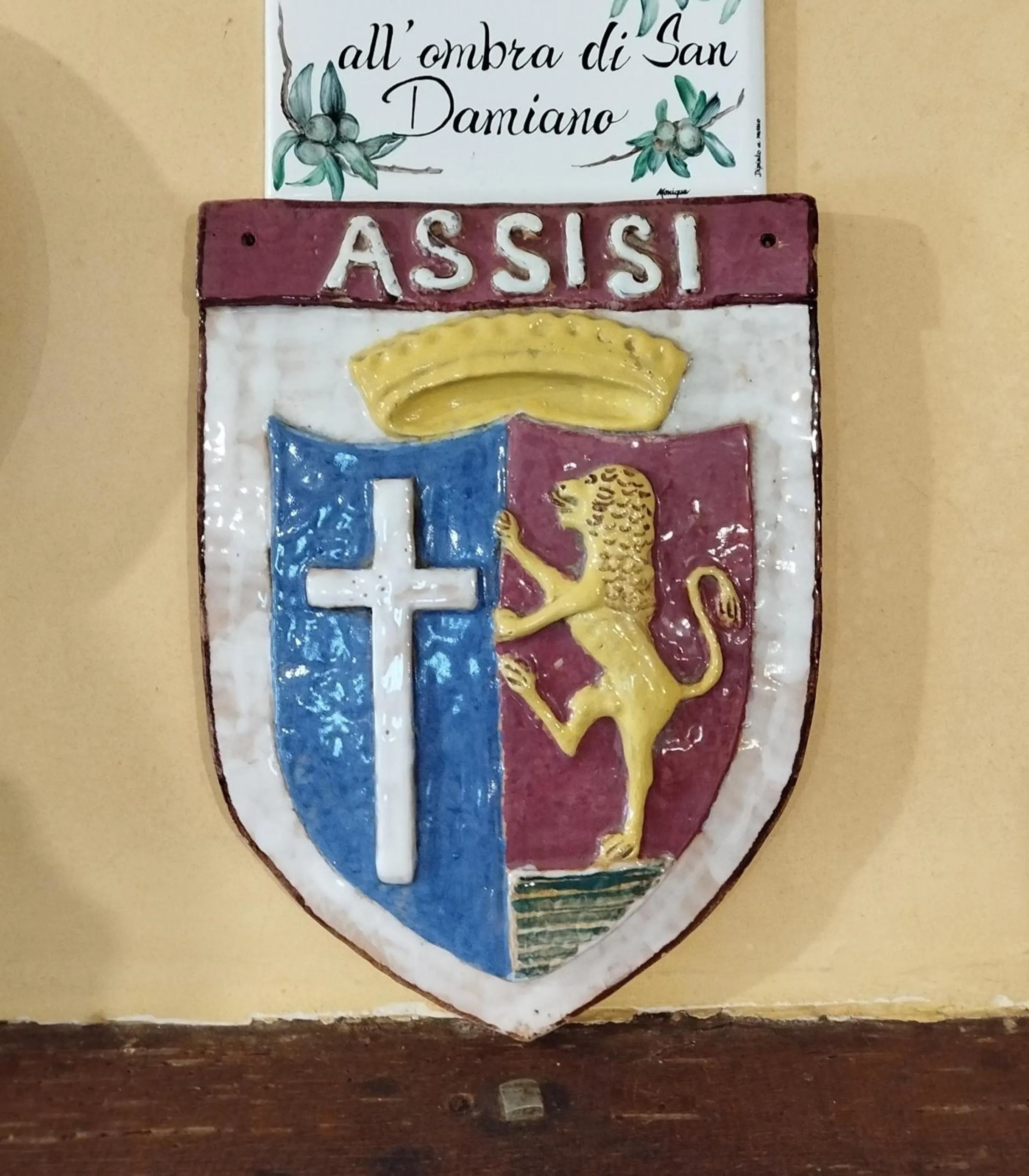 Logo/Certificate/Sign in All'Ombra di San Damiano