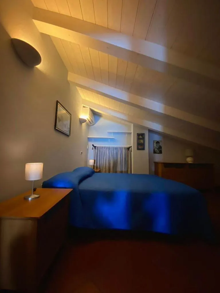 Bed in La casa nel borgo