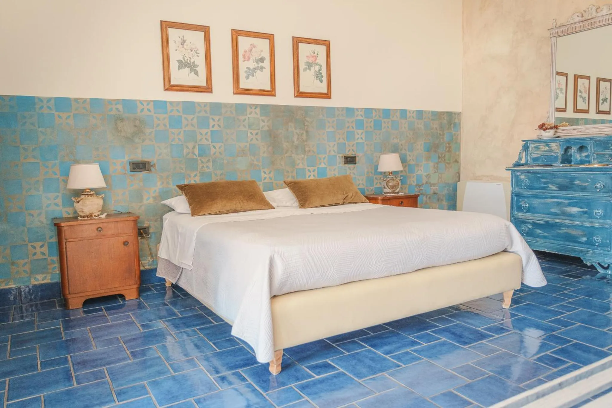 Bed in La casa nel borgo