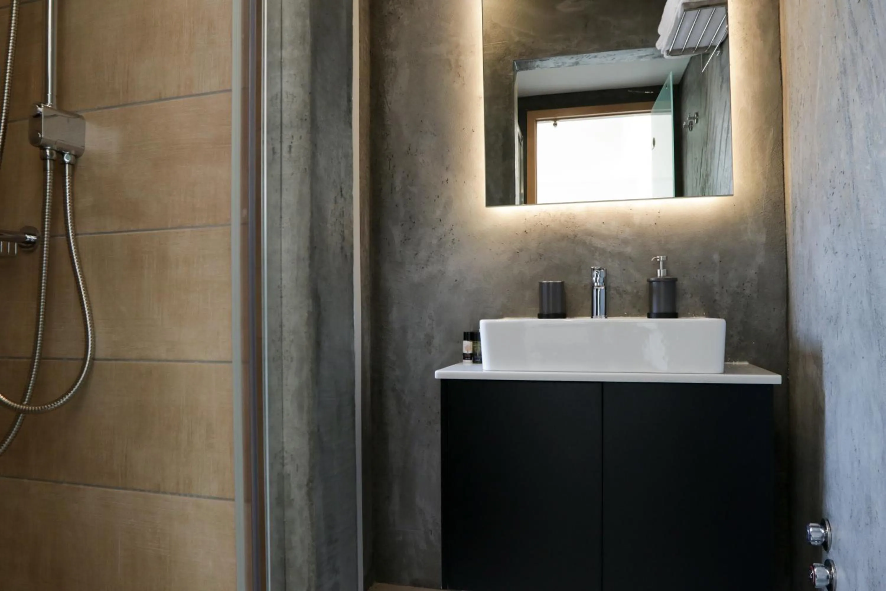 Bathroom in V36 Suites