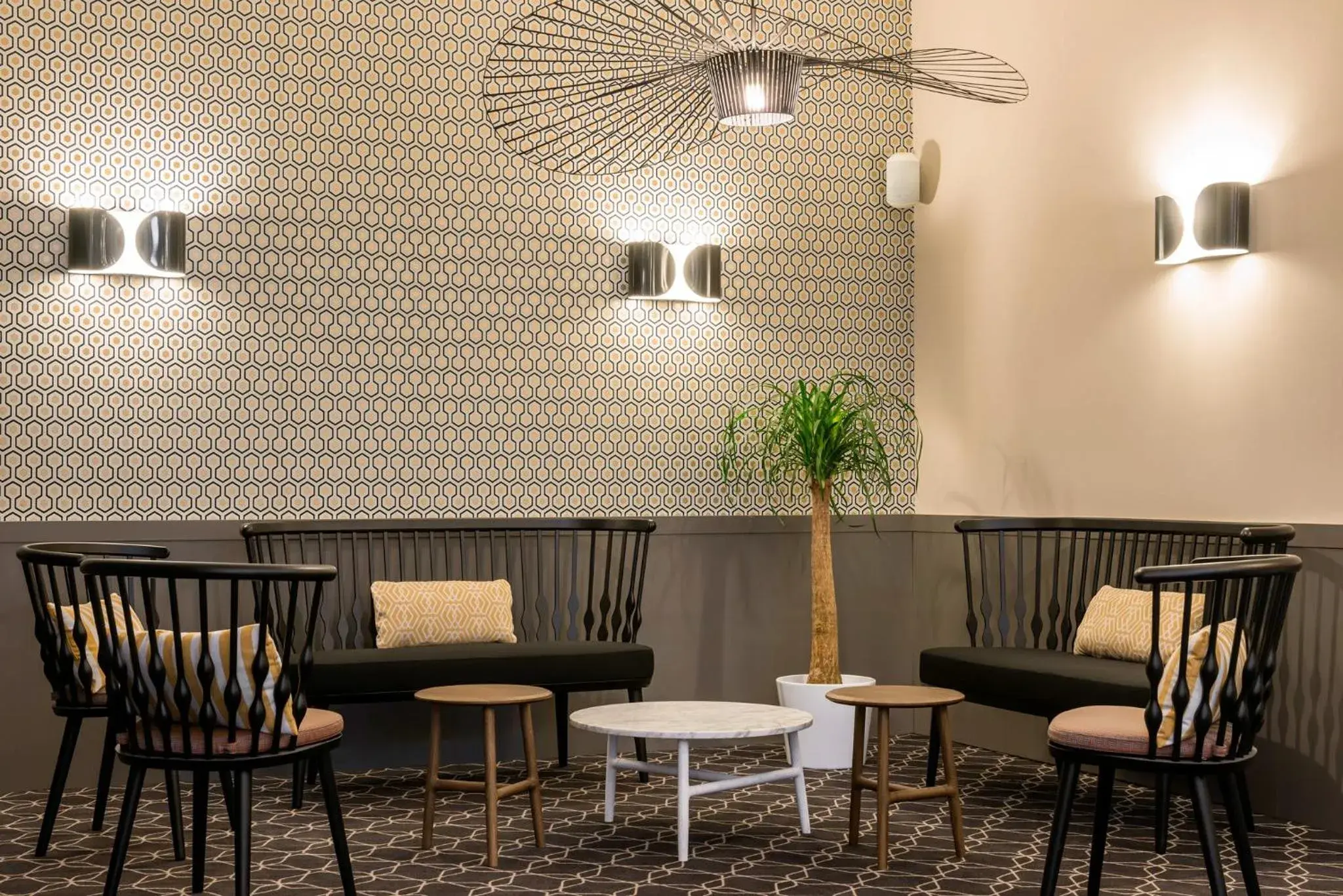 Living room in Mercure Lille Centre Vieux Lille Living room in Mercure Lille Centre Vieux Lille