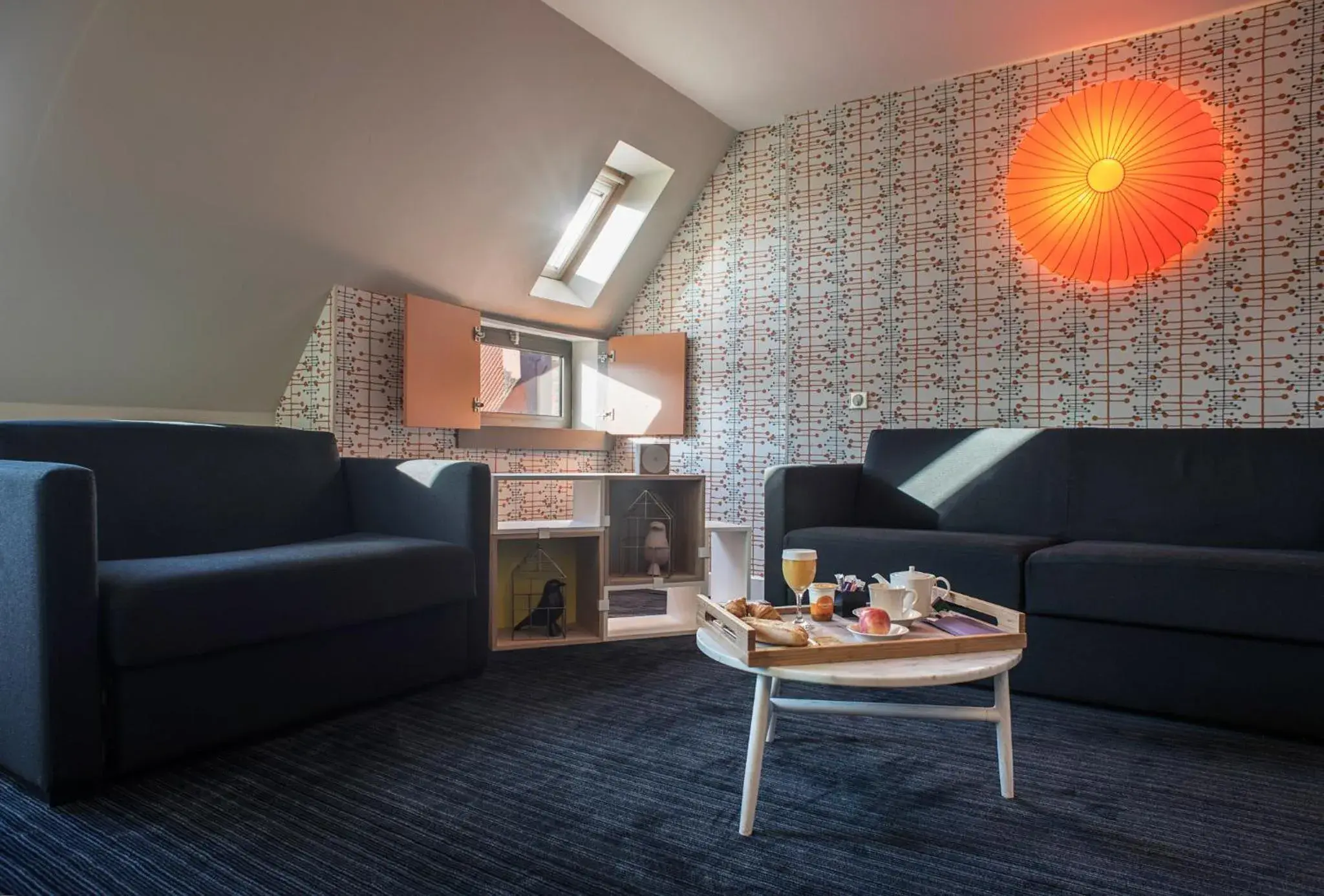 Living room in Mercure Lille Centre Vieux Lille Living room in Mercure Lille Centre Vieux Lille