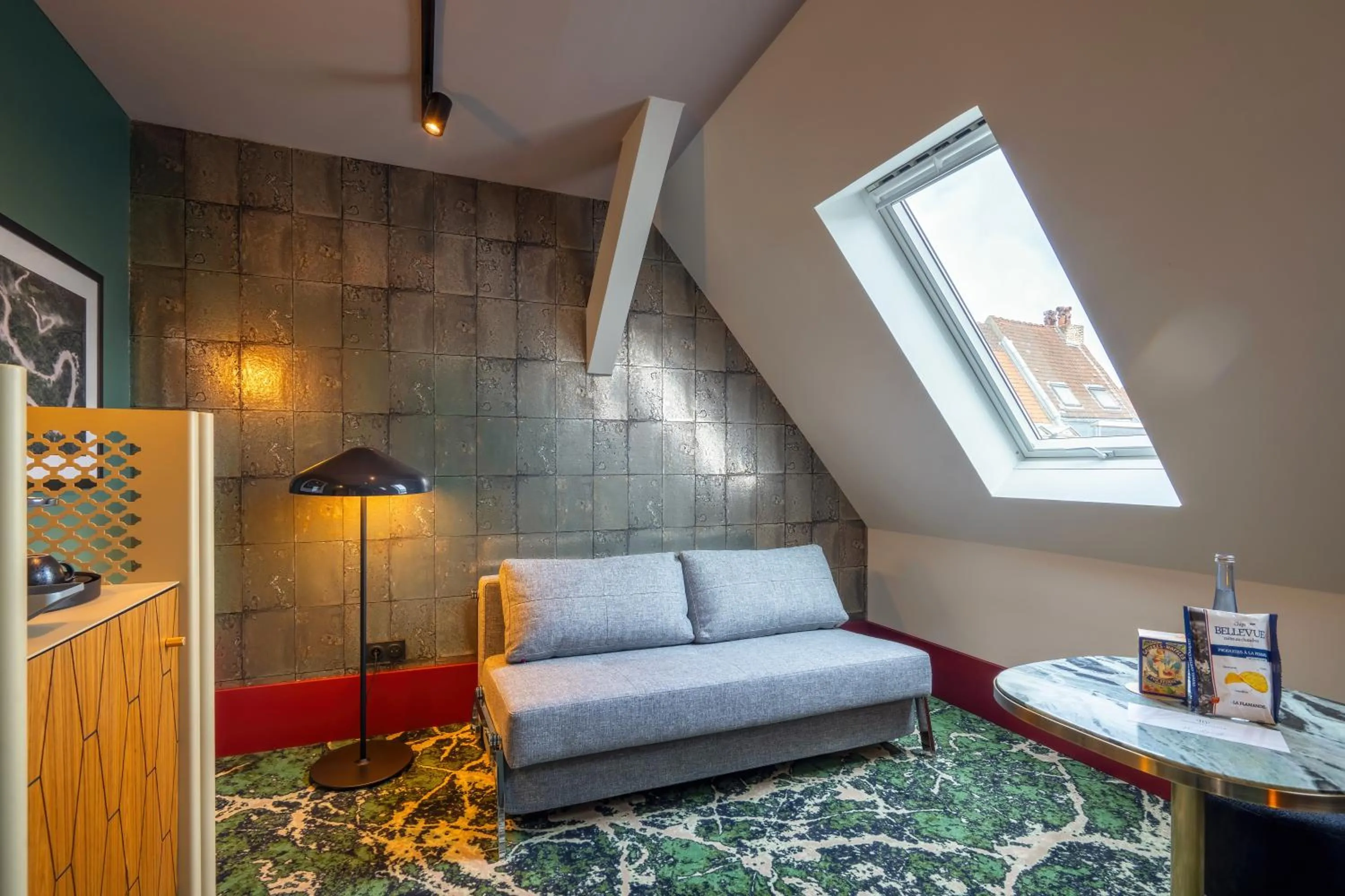 Seating area in Hotel Maison Louise Lille Centre - Handwritten Collection