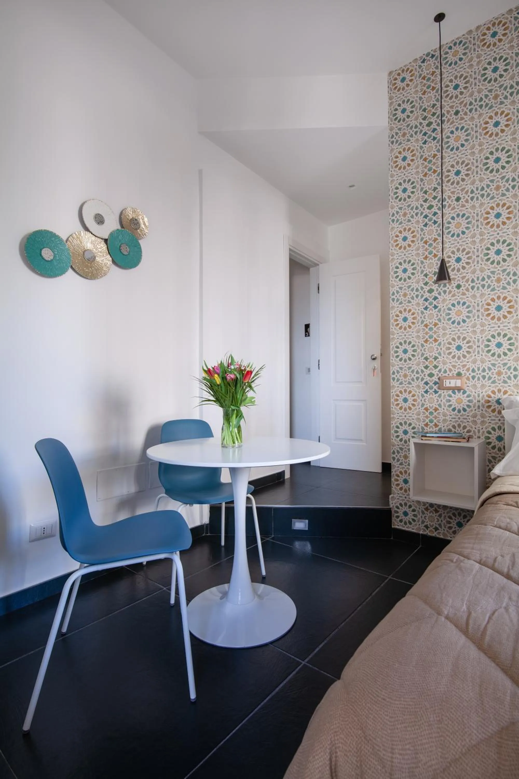 Photo of the whole room, Bed in I Canestrari