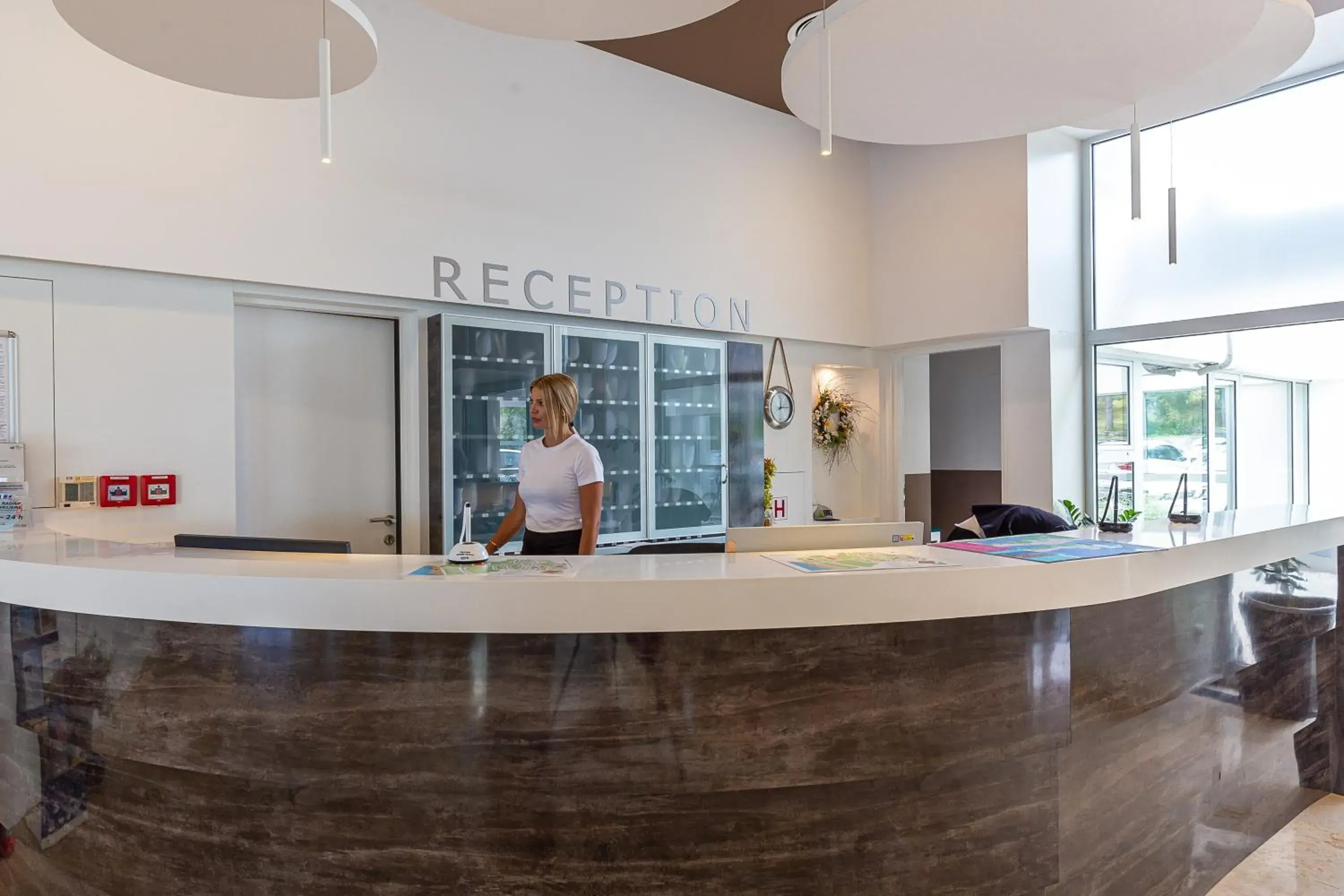 Lobby or reception in Paviljoni Omorika Lobby or reception in Paviljoni Omorika