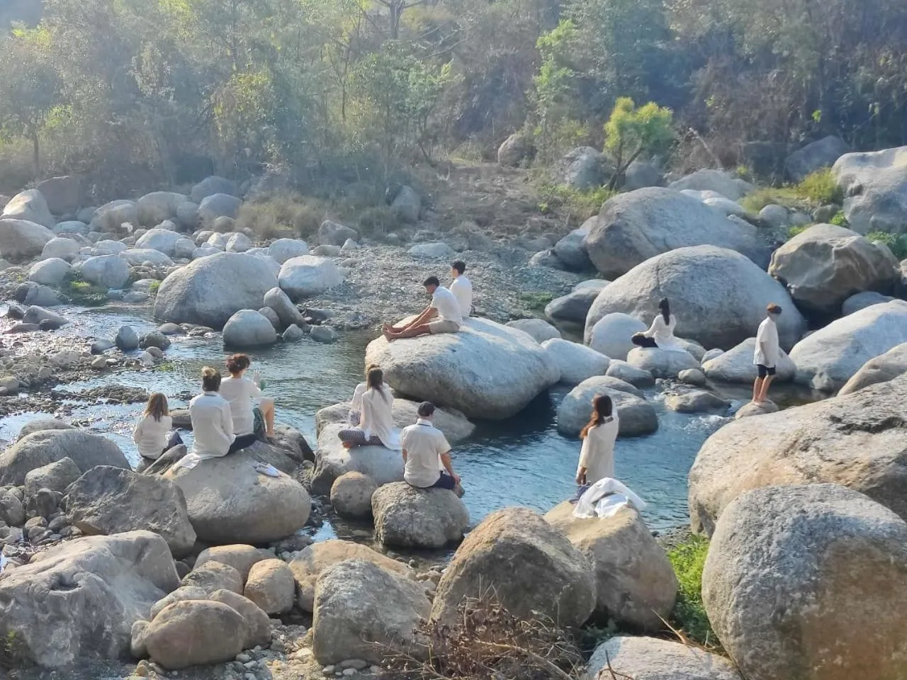 River view in Dev Bhoomi Farms & Cottages
