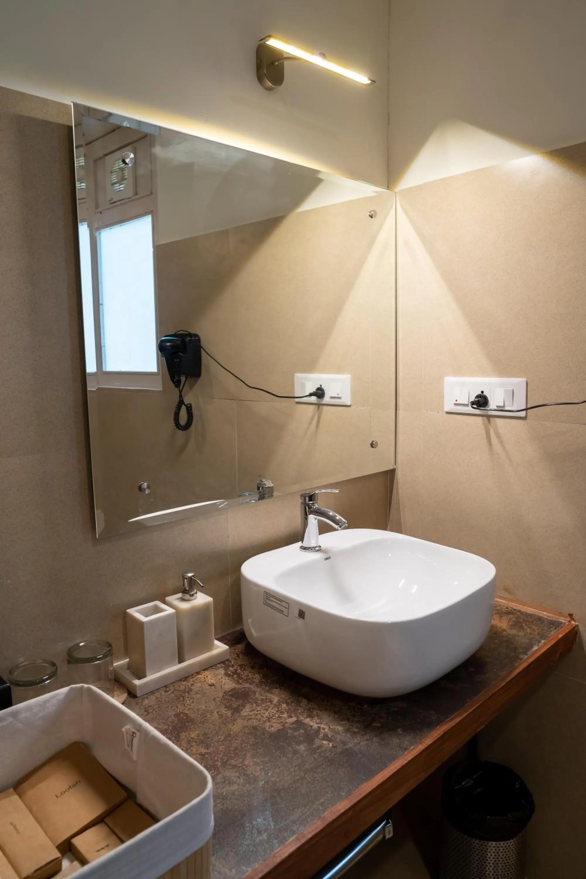 Bathroom in Dev Bhoomi Farms & Cottages