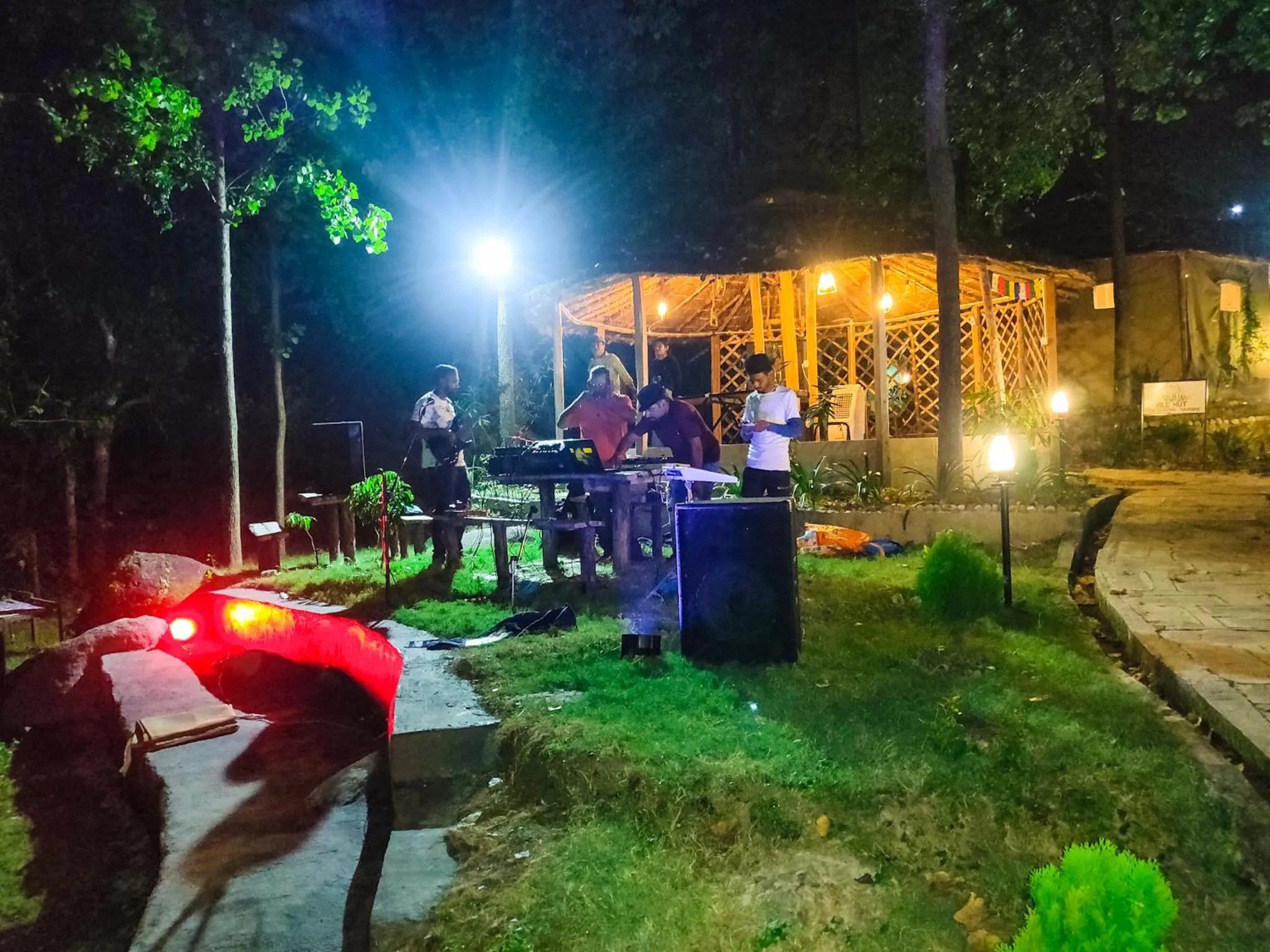Evening entertainment in Dev Bhoomi Farms & Cottages