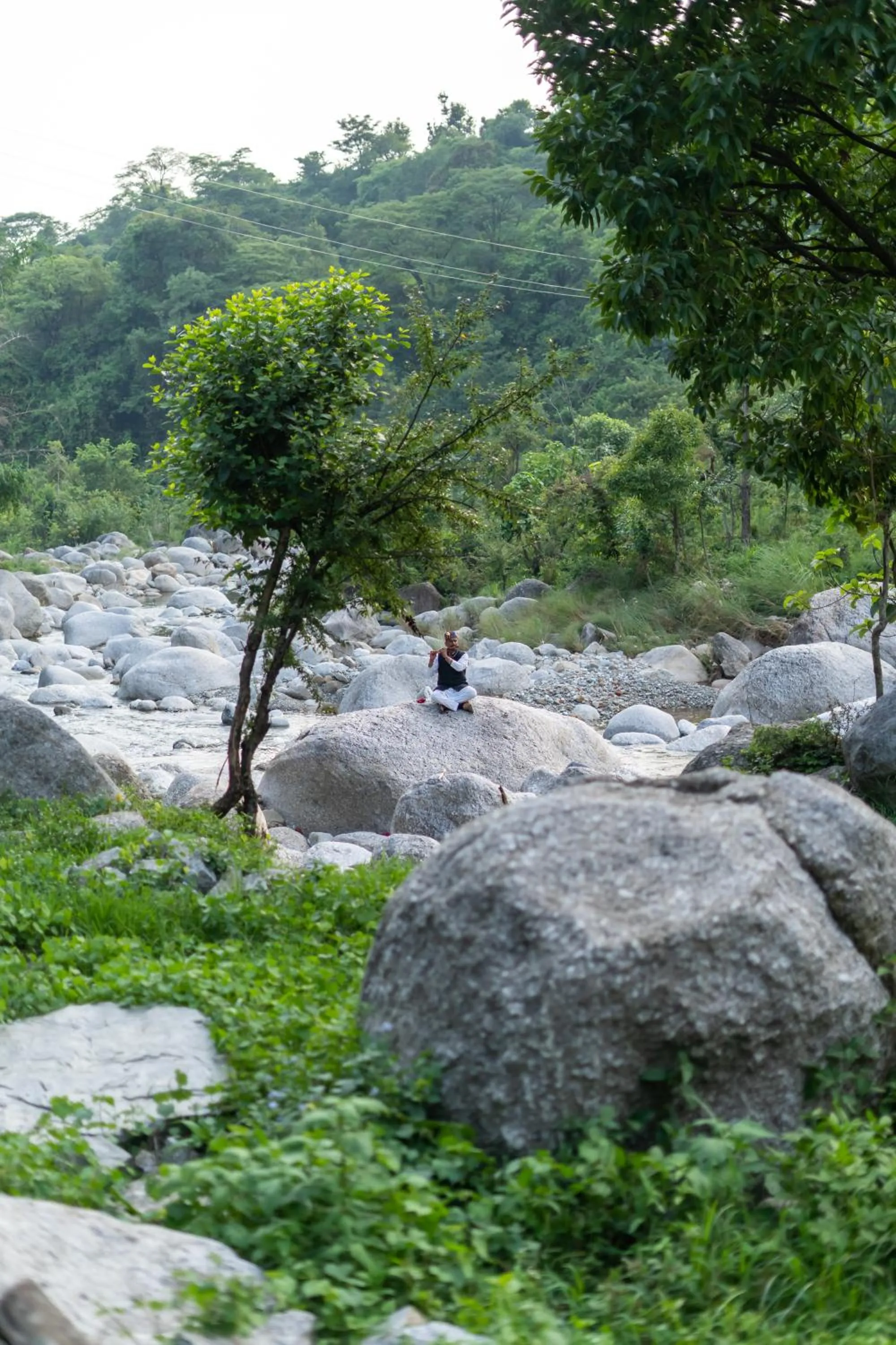 River view in Dev Bhoomi Farms & Cottages