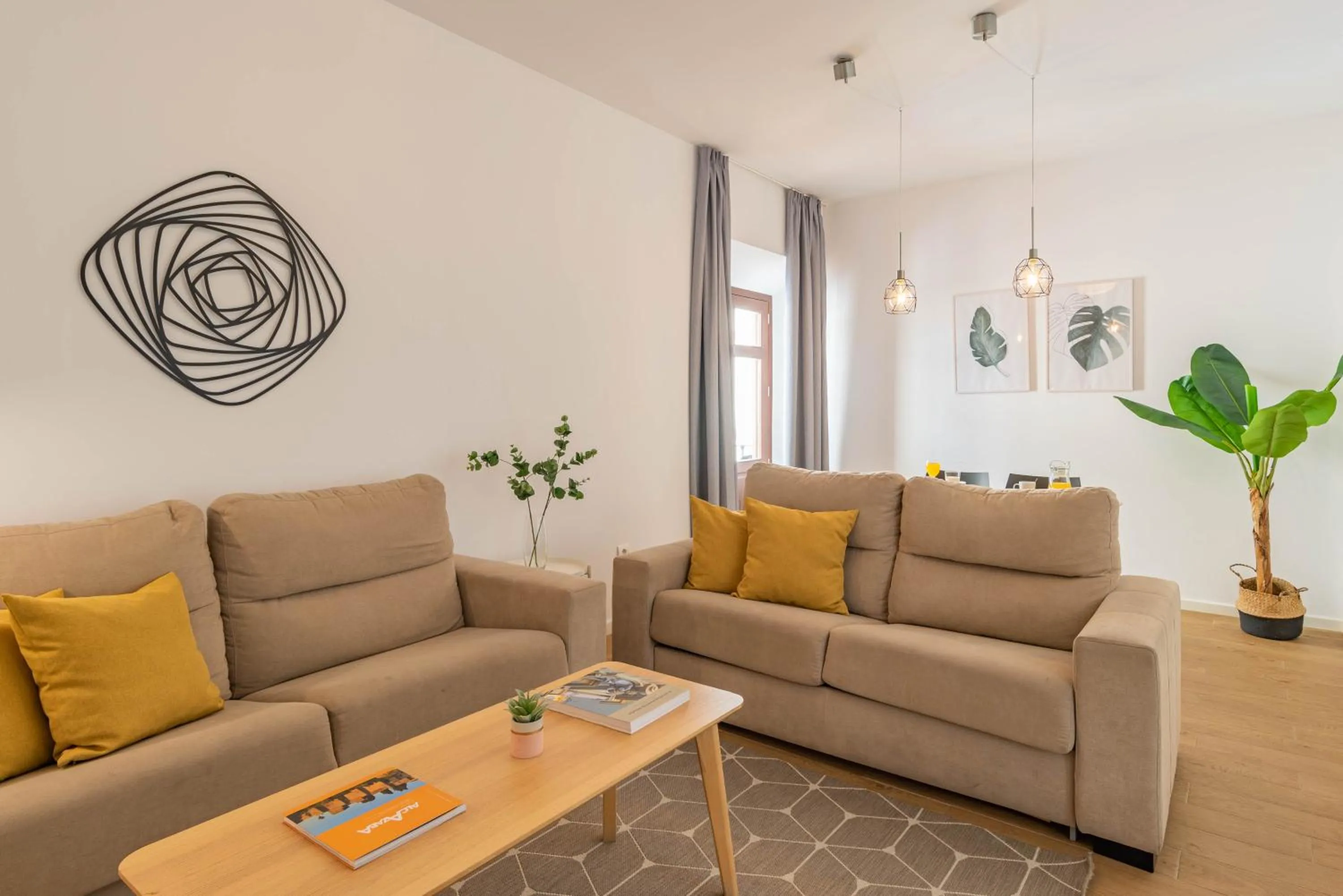 Living room in Feelathome Merced Apartments